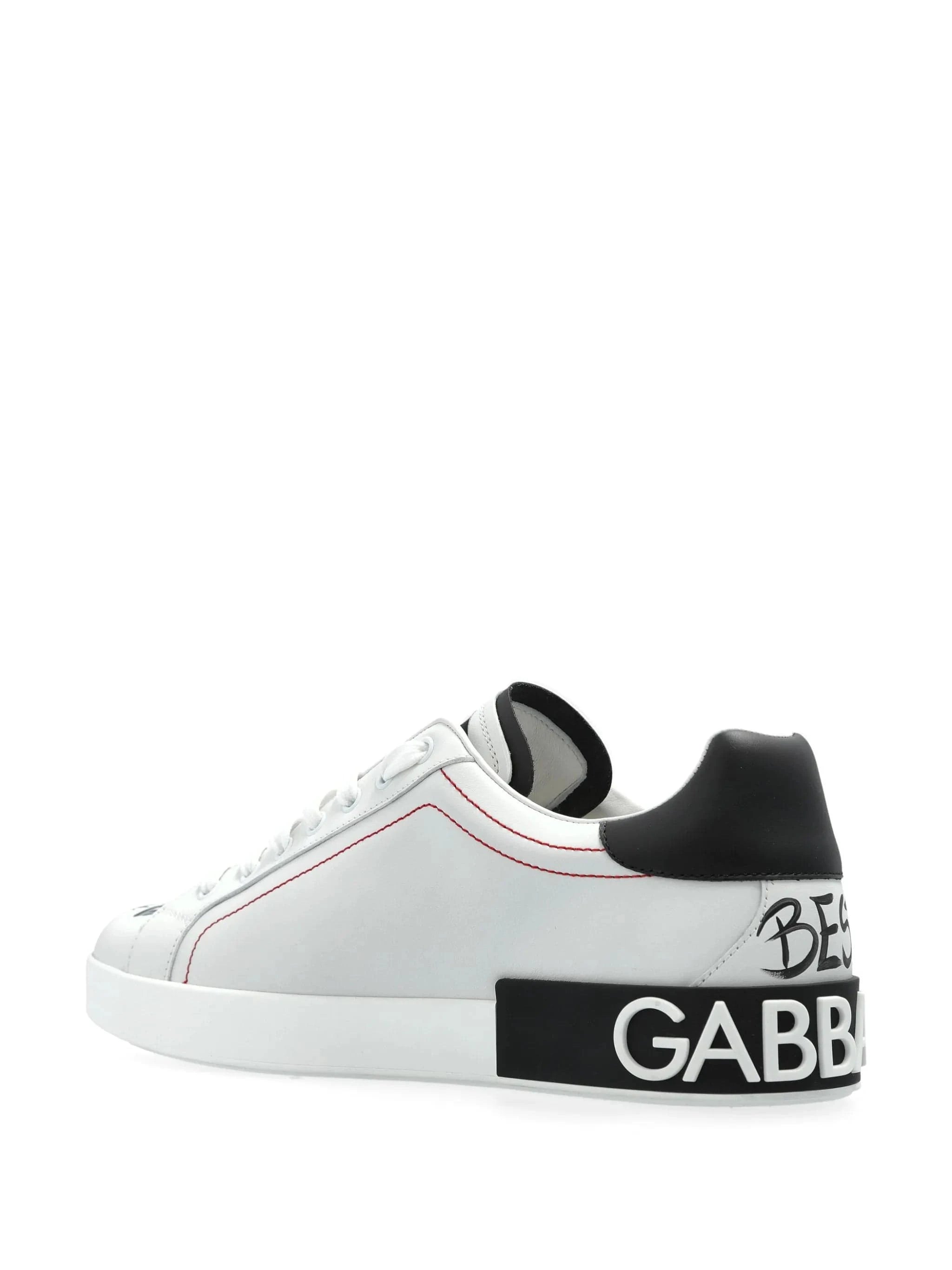 Dolce & Gabbana Portofino Crown-Patch Sneakers