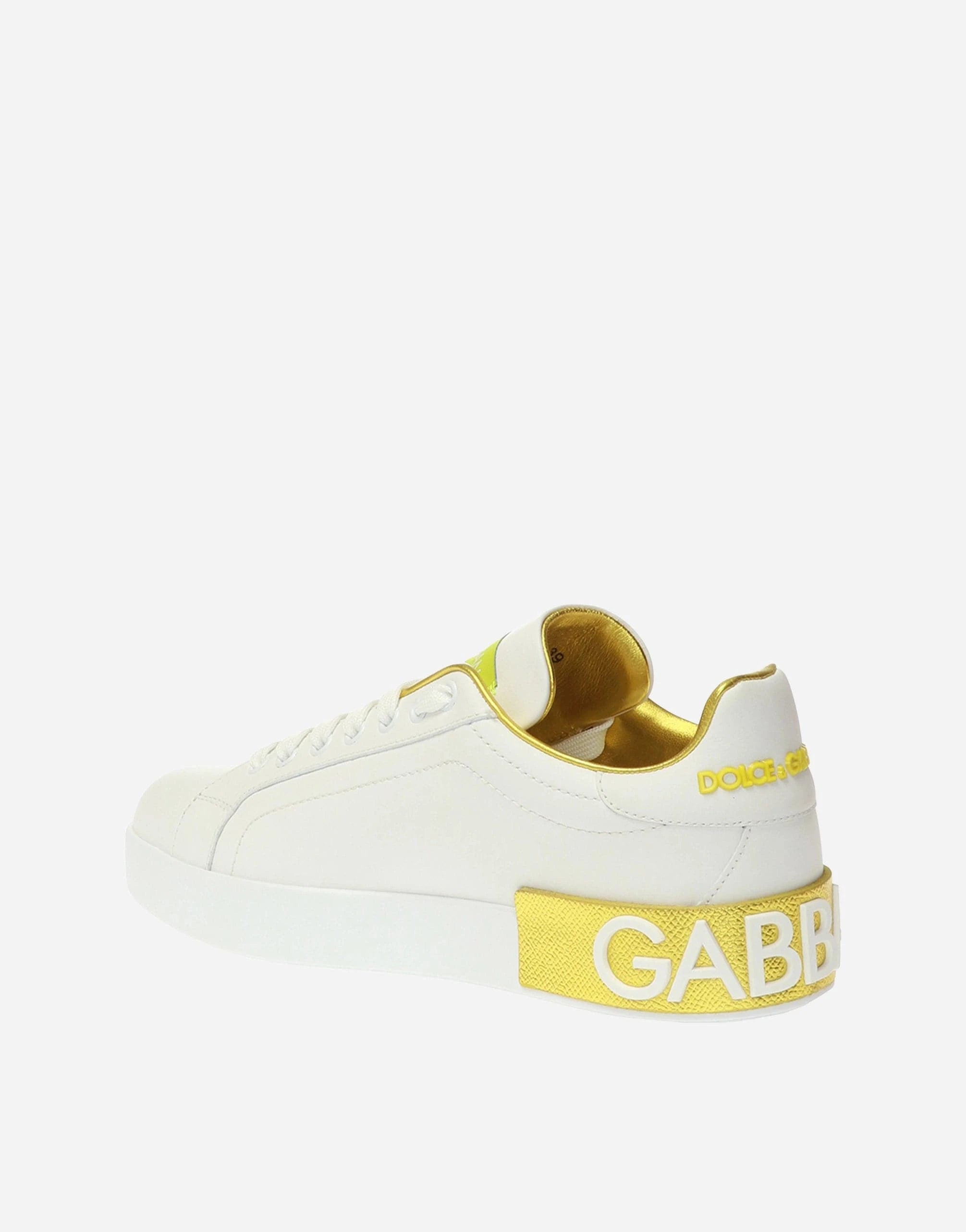 Dolce & Gabbana Portofino Leather Sneakers