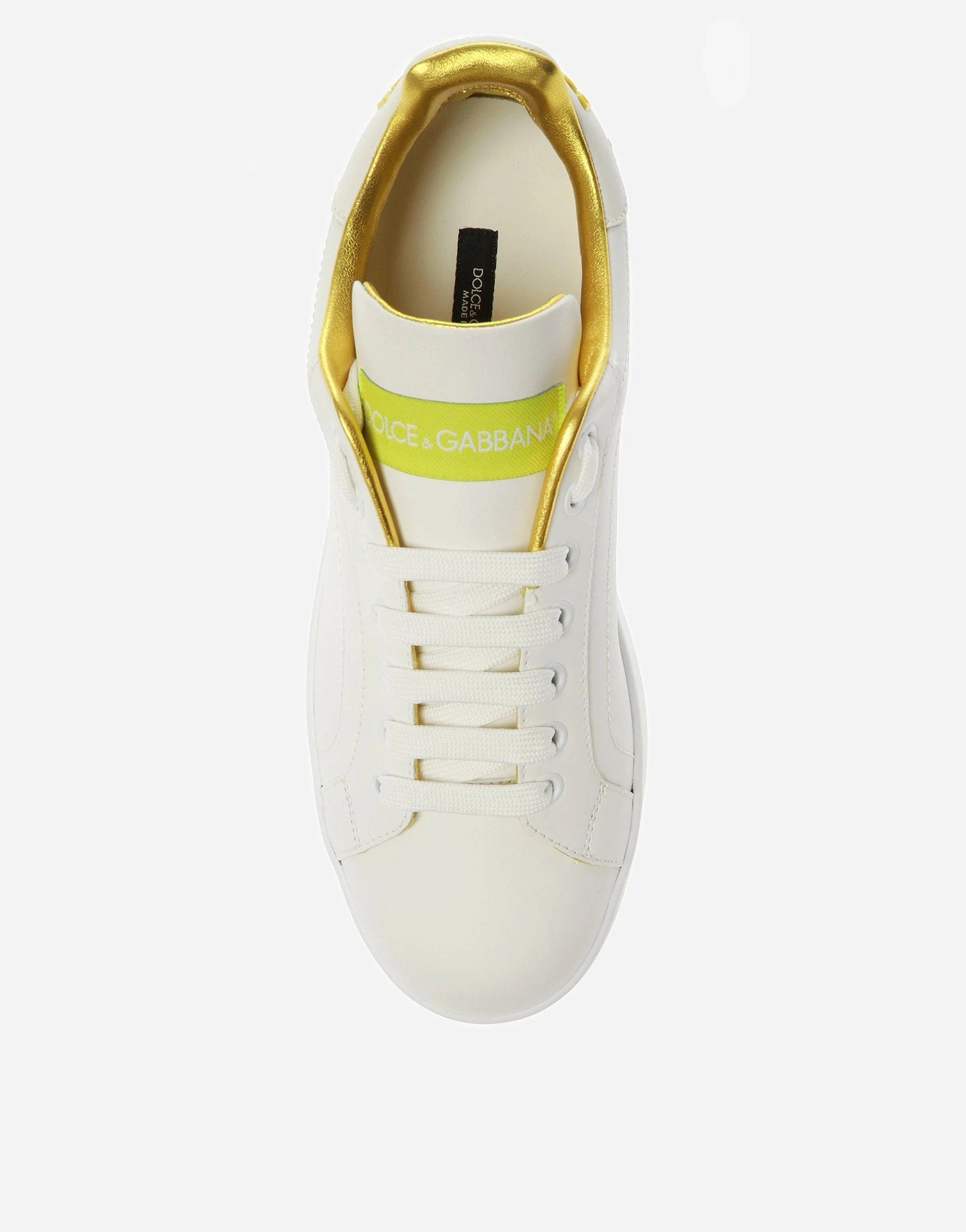 Dolce & Gabbana Portofino Leather Sneakers