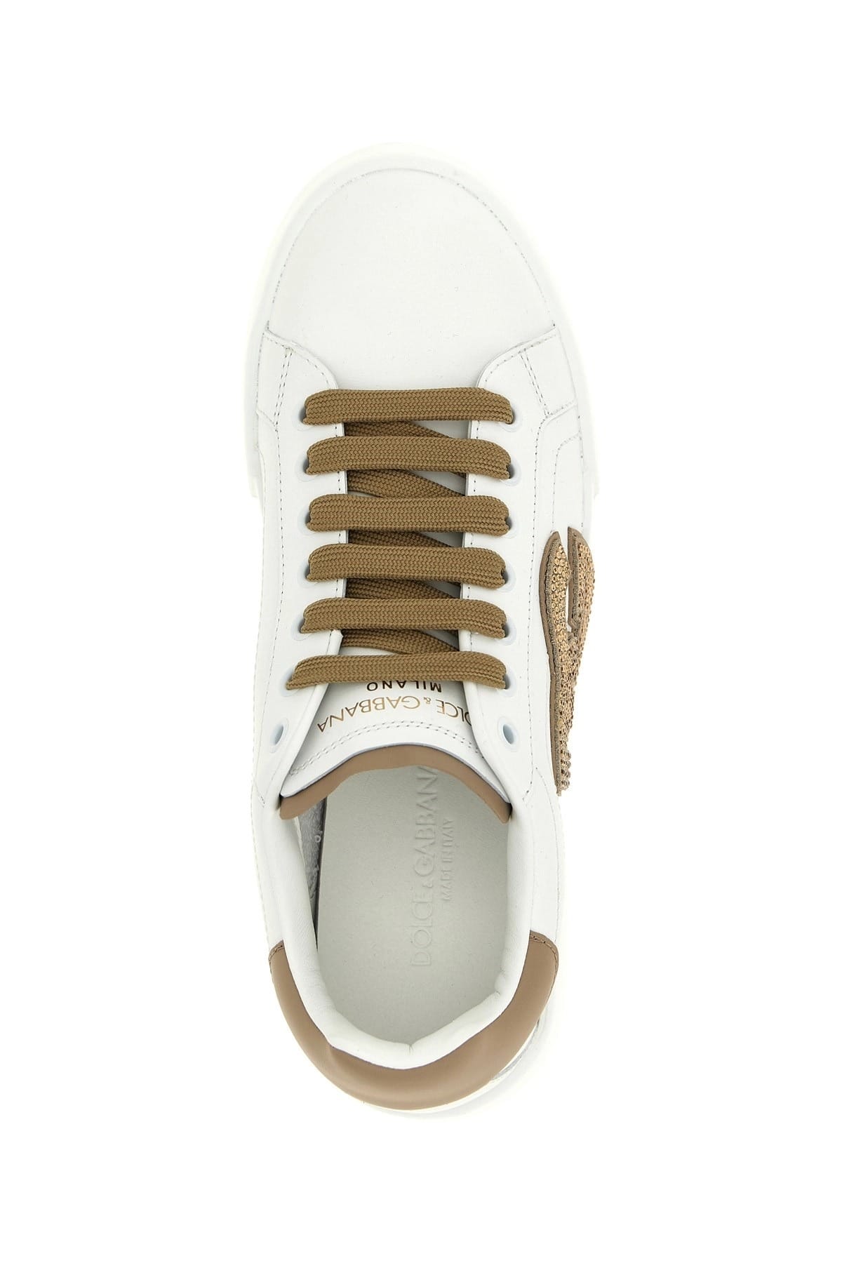 Dolce & Gabbana Dolce & Gabbana Portofino Leather Sneakers