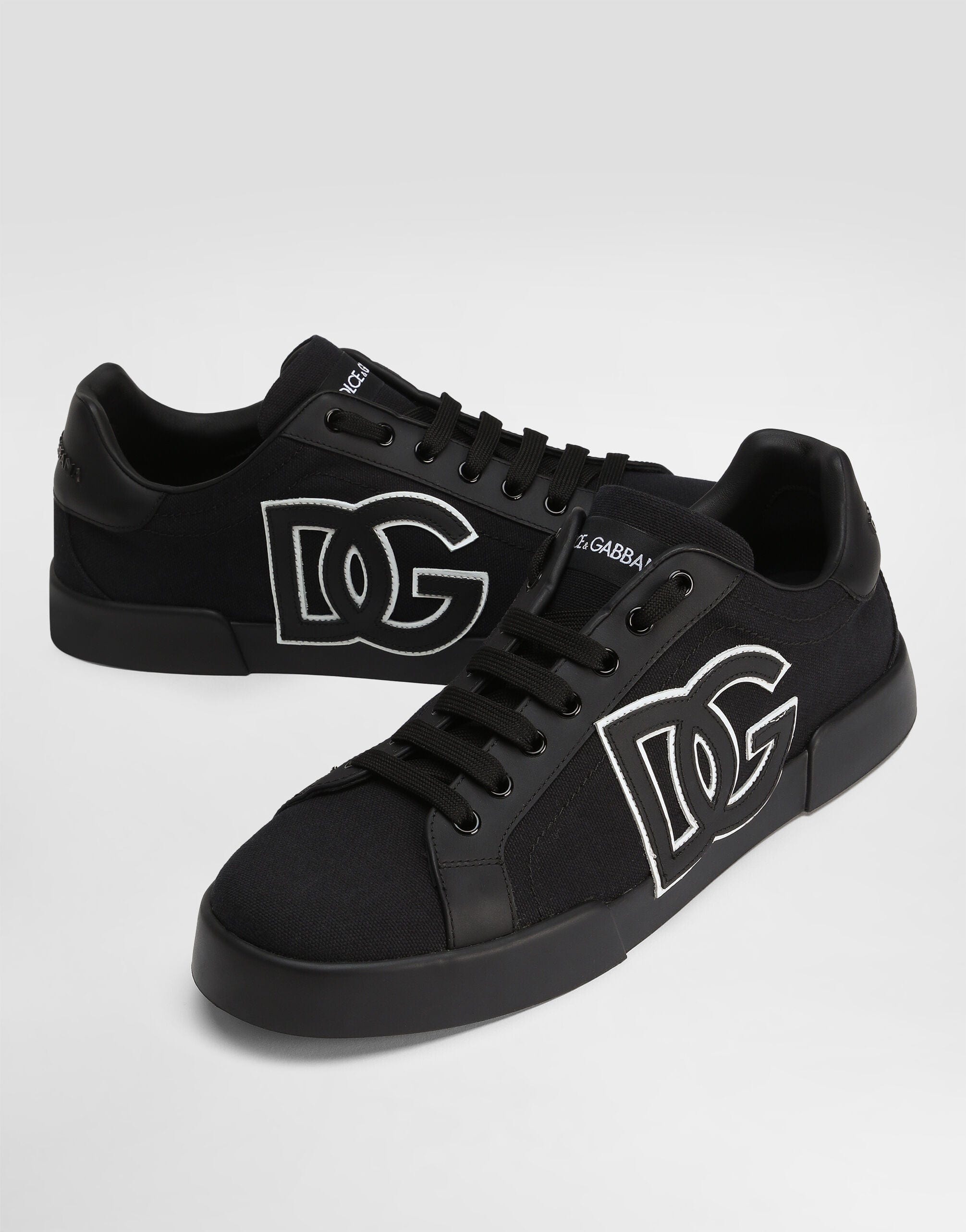 Dolce & Gabbana Portofino Light Strobel Canvas Sneakers