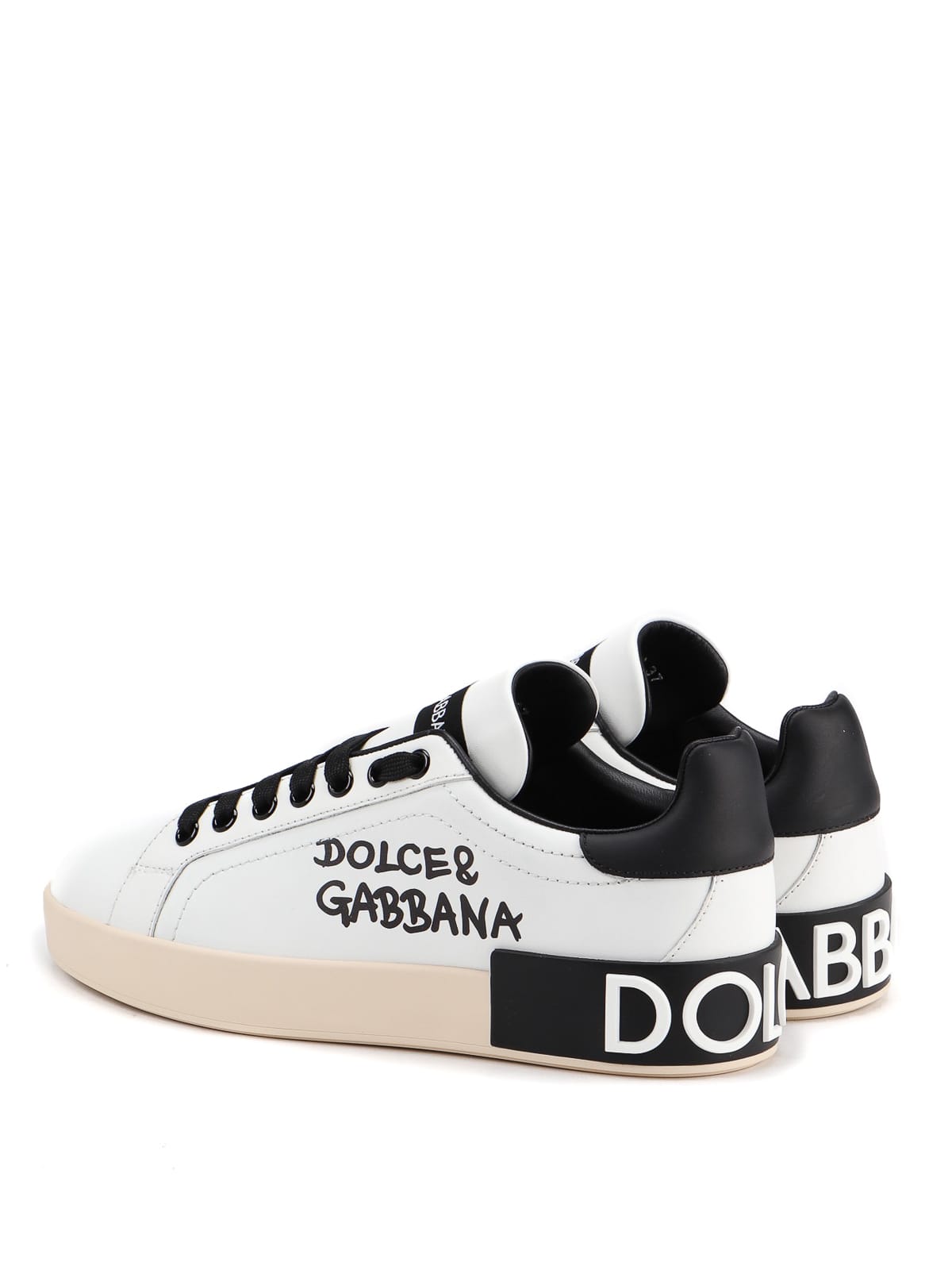 Dolce & Gabbana Portofino Marker-Logo Sneakers