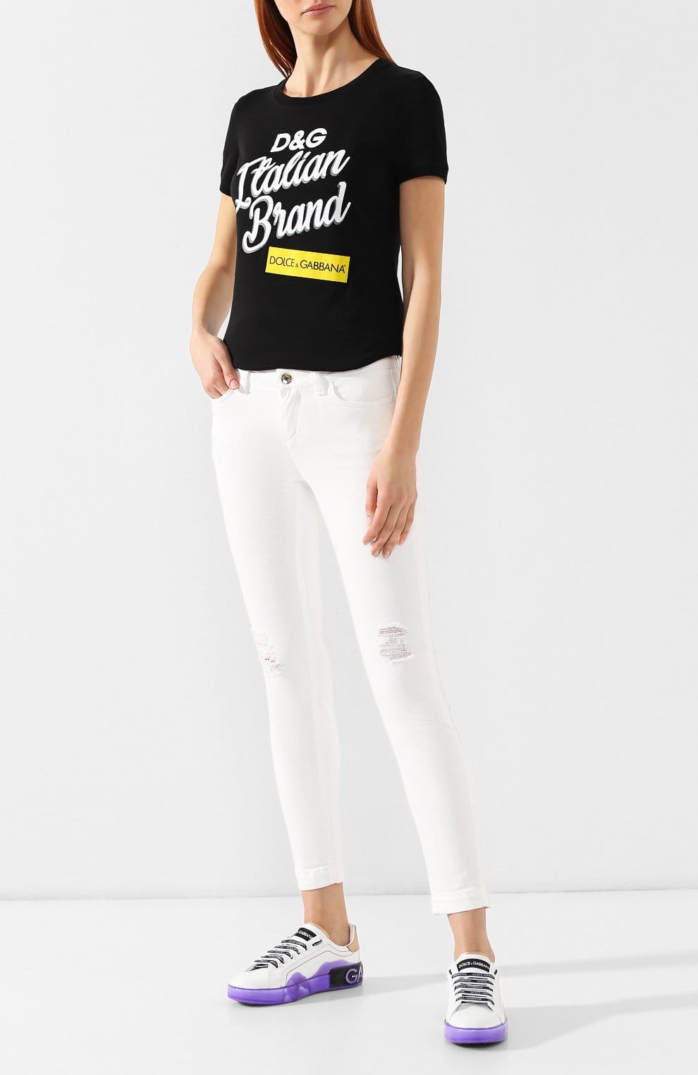 Dolce & Gabbana Portofino Melt Sneakers