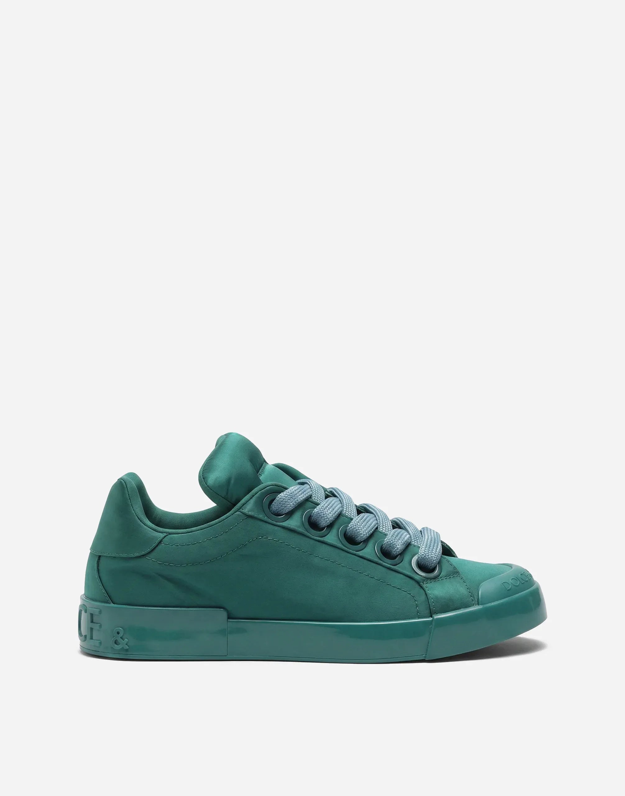 Dolce & Gabbana Portofino Nylon Low-Top Sneakers