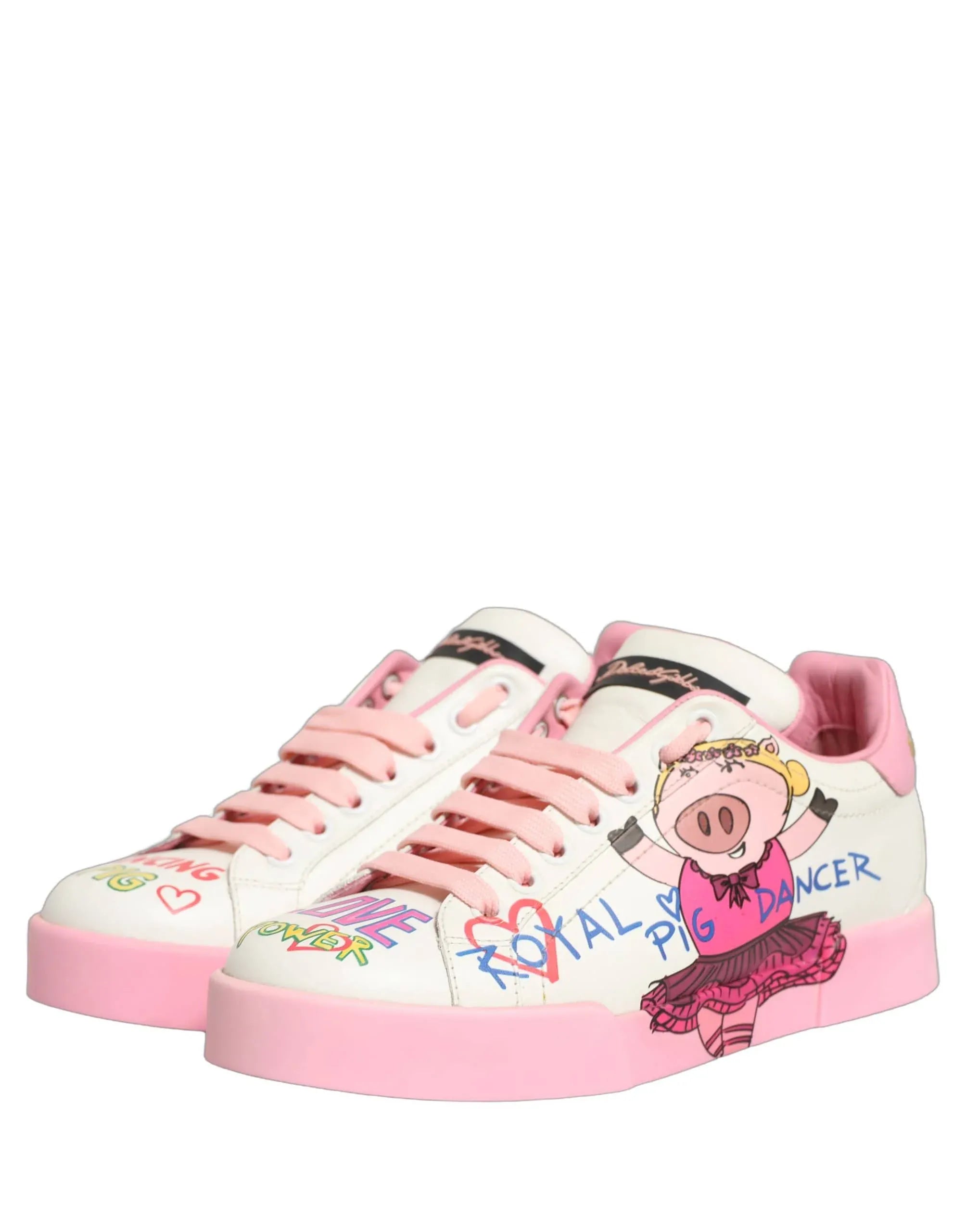 Dolce & Gabbana Dolce & Gabbana Portofino Royal Pig Sneakers