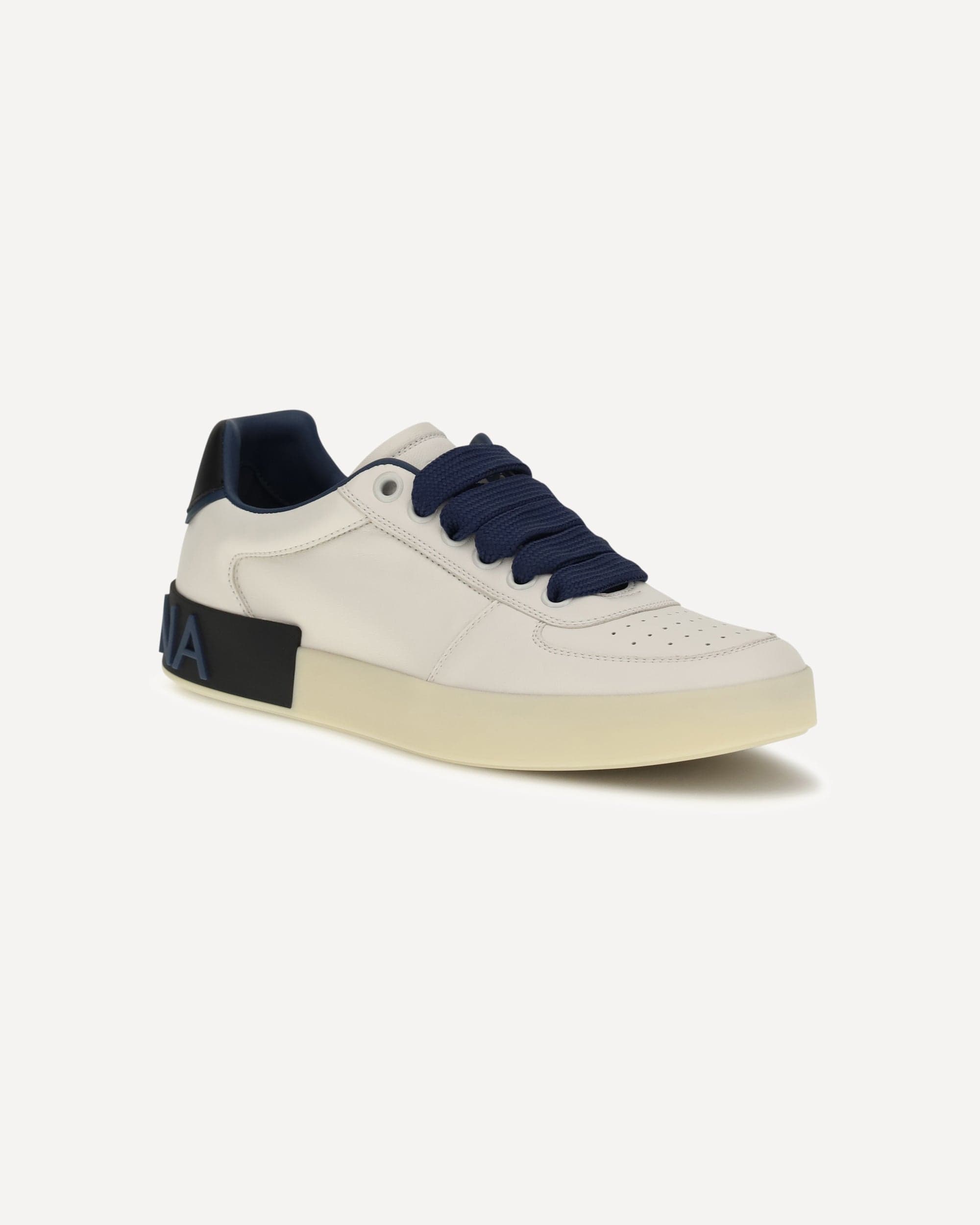 Dolce & Gabbana Portofino Sneakers Hammered Leather - alternate view