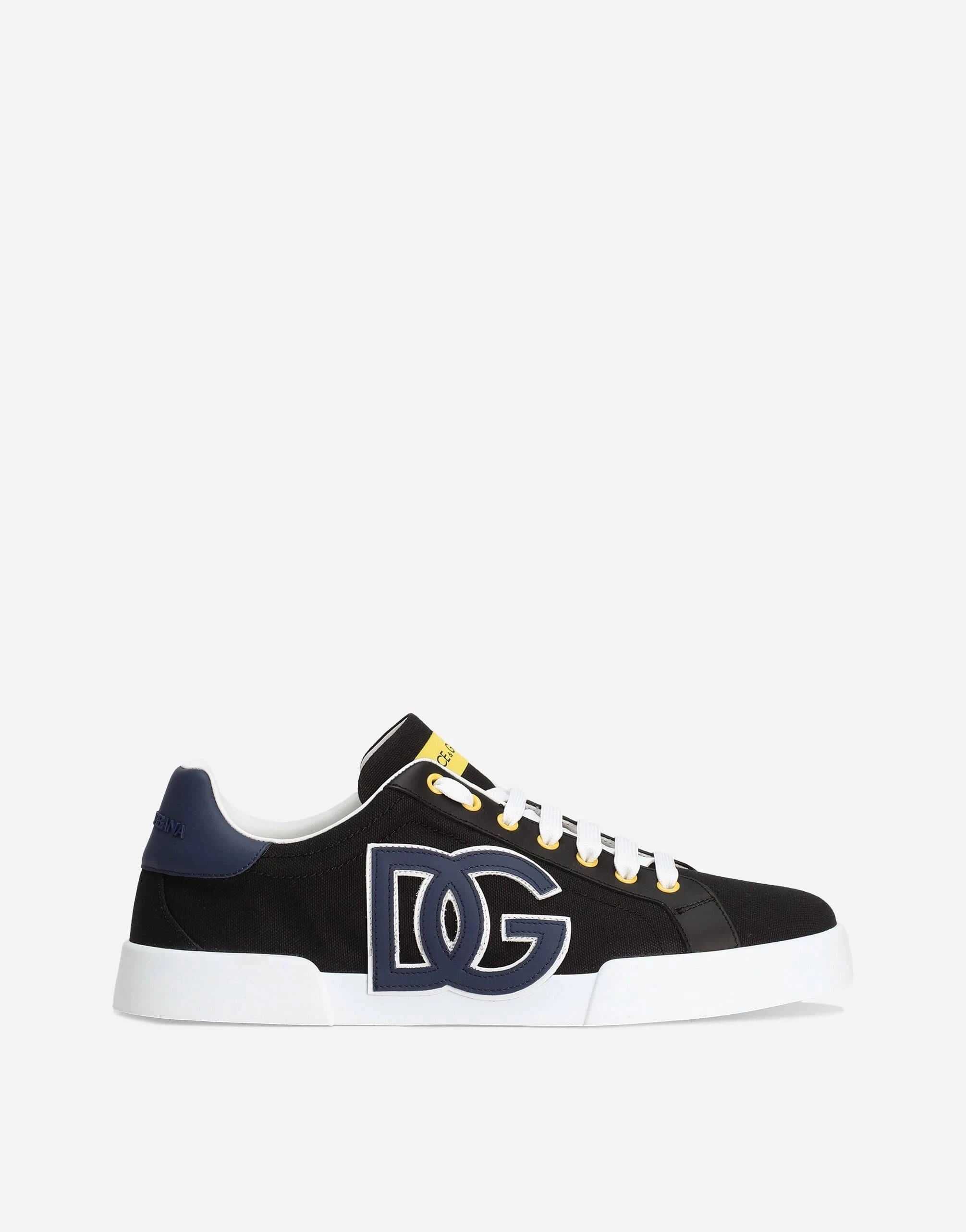 Dolce & Gabbana Portofino Strobel Canvas Sneakers