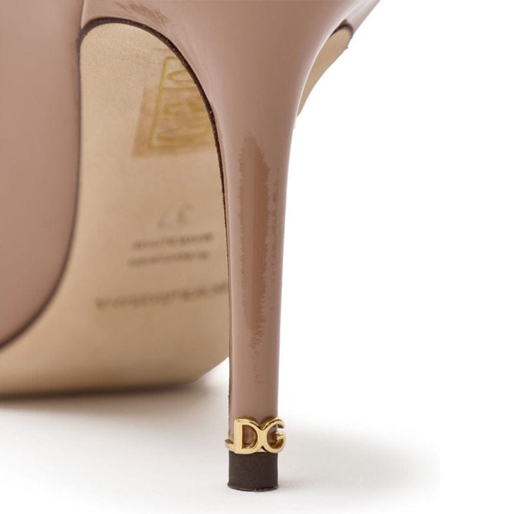 Dolce & Gabbana Powder Pink Patent Pumps