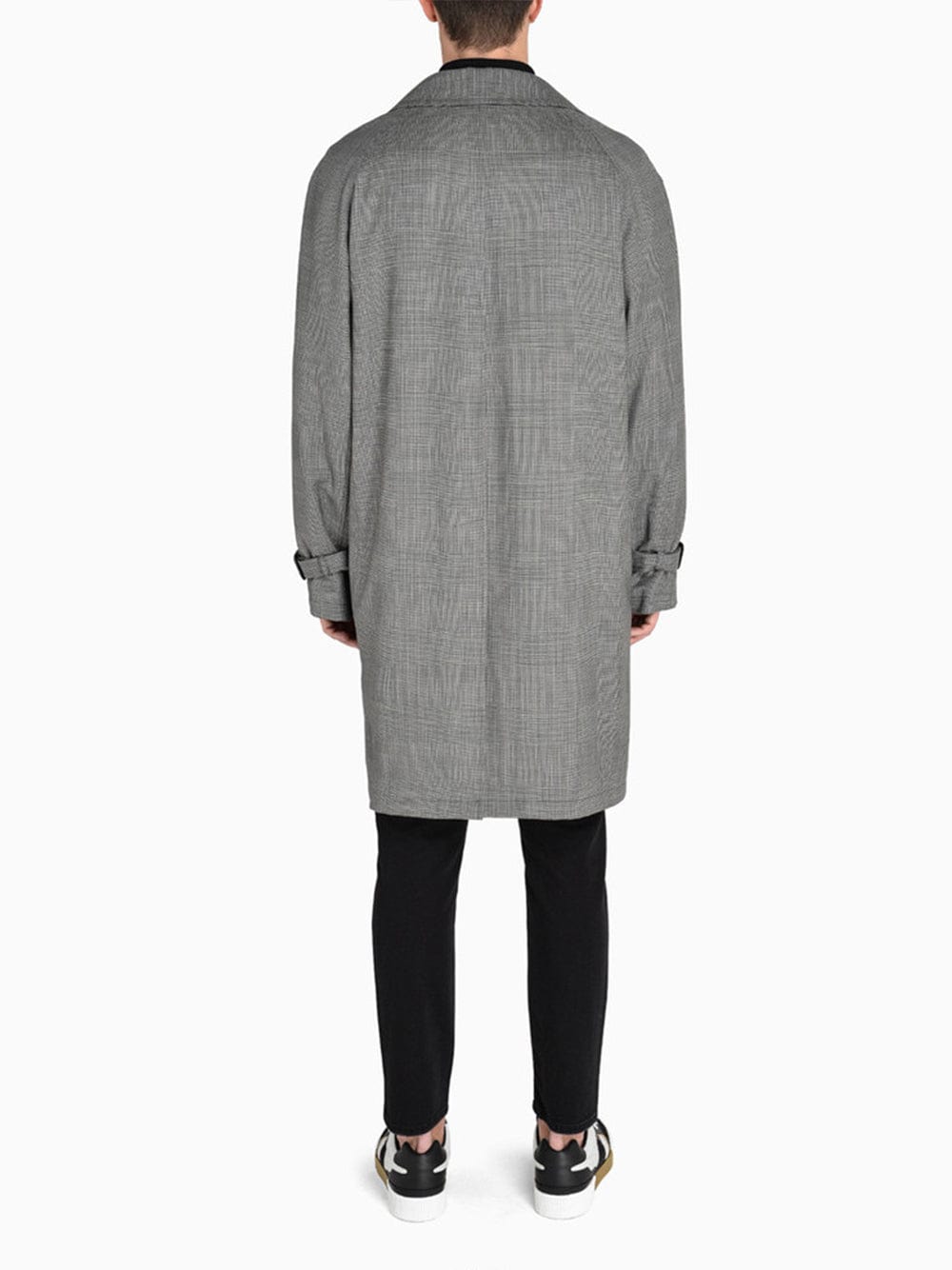 Dolce & Gabbana Prince Of Wales Wool Coat