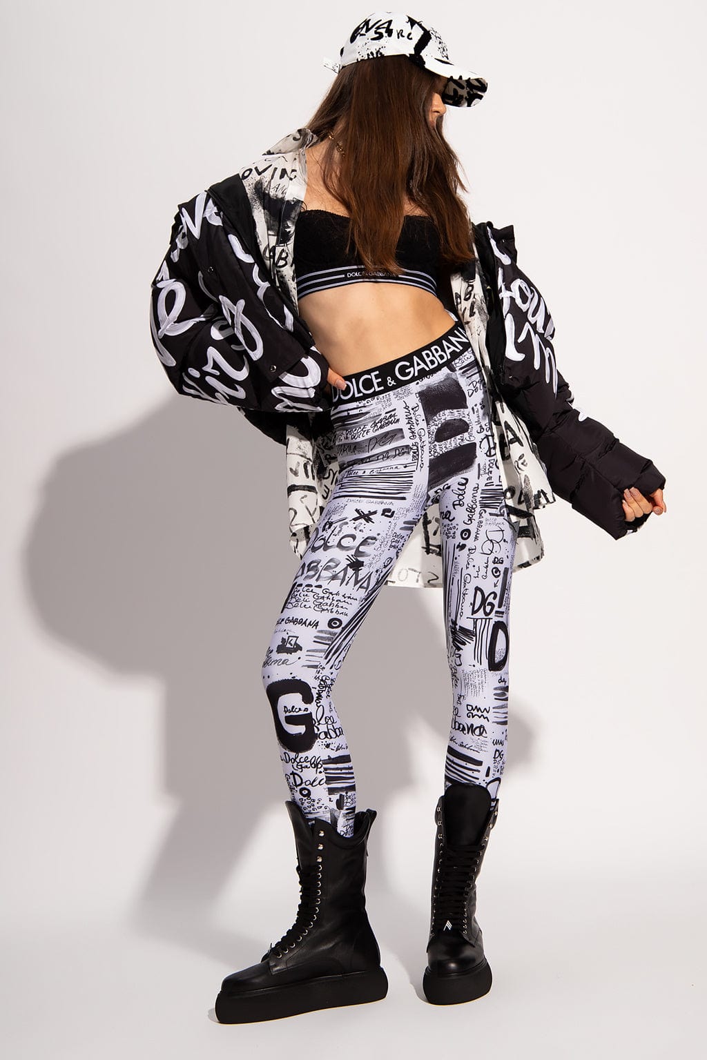 Dolce & Gabbana Printed Leggings