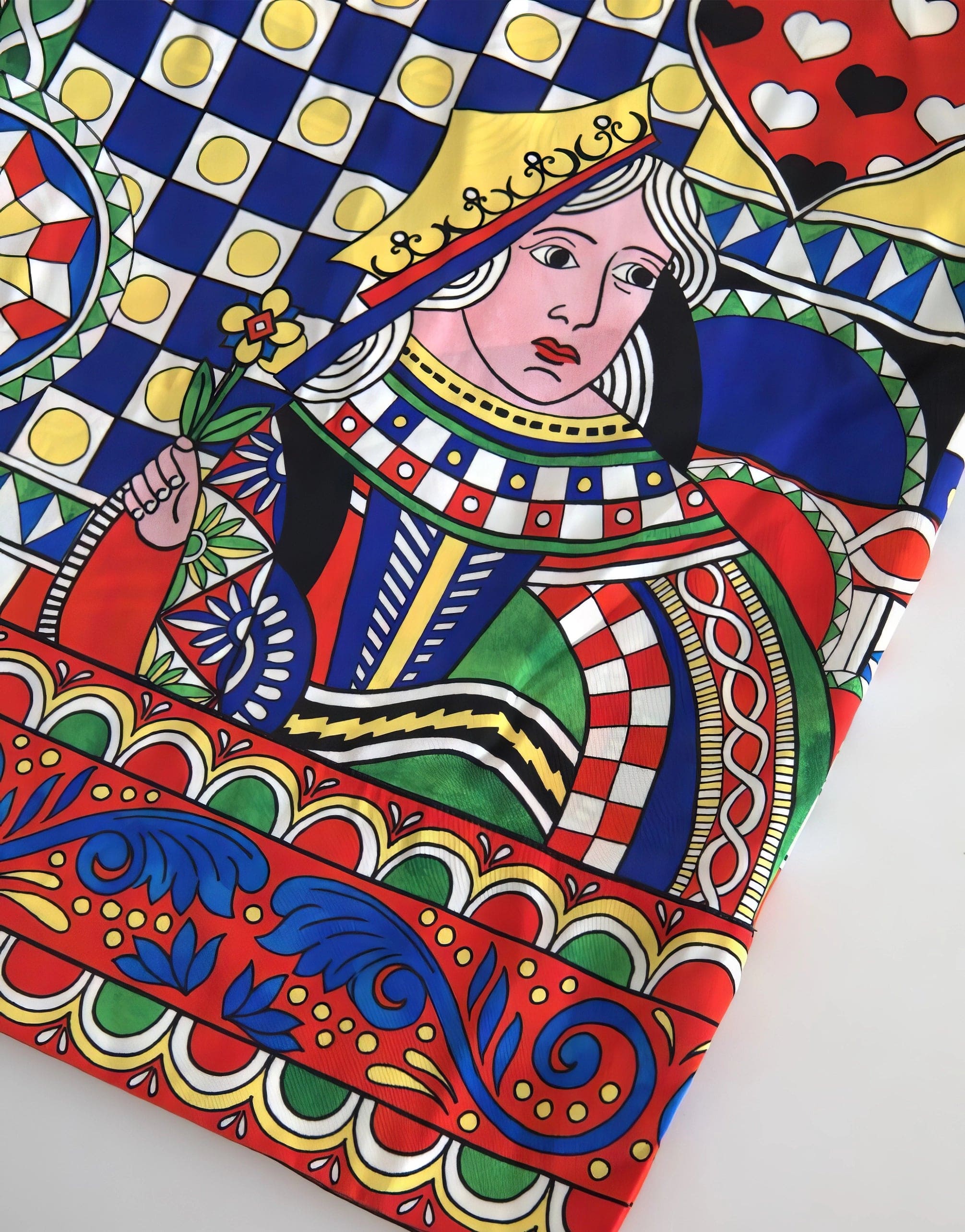 Dolce & Gabbana Queen of Hearts Blouse