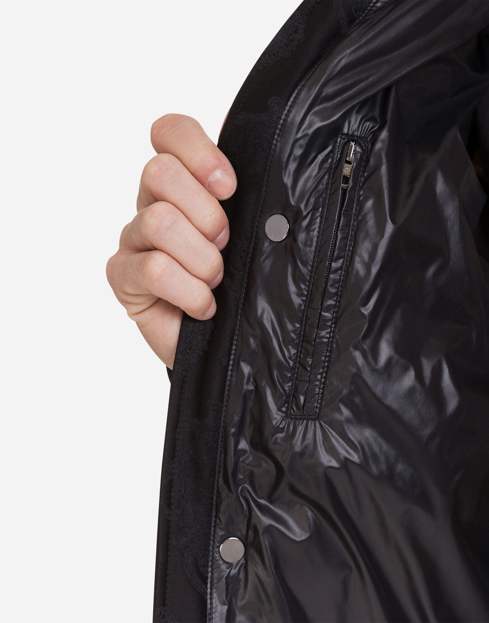 Dolce & Gabbana Quilted Jacquard Jacket