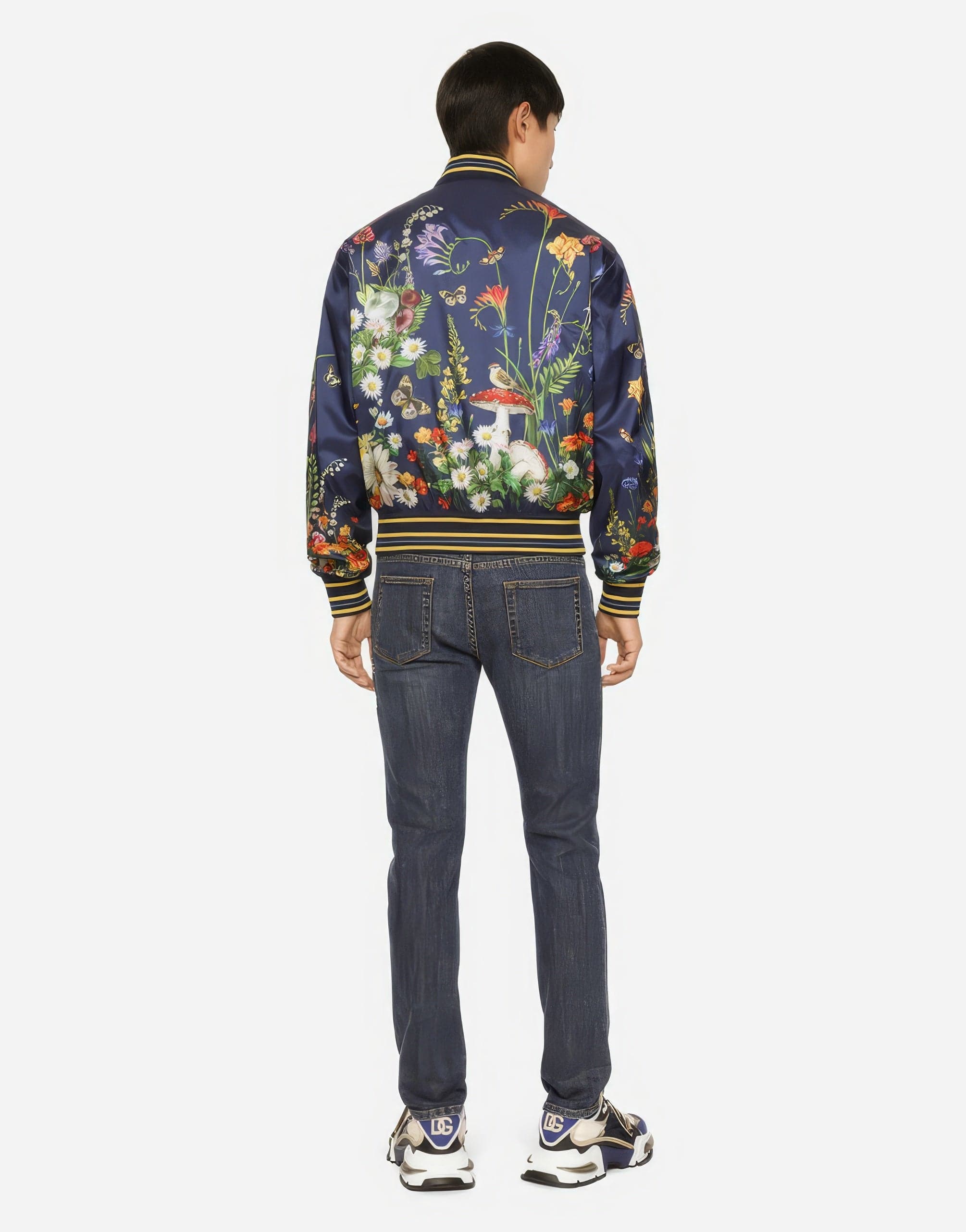 Dolce & Gabbana Rabbit-Print Jacket