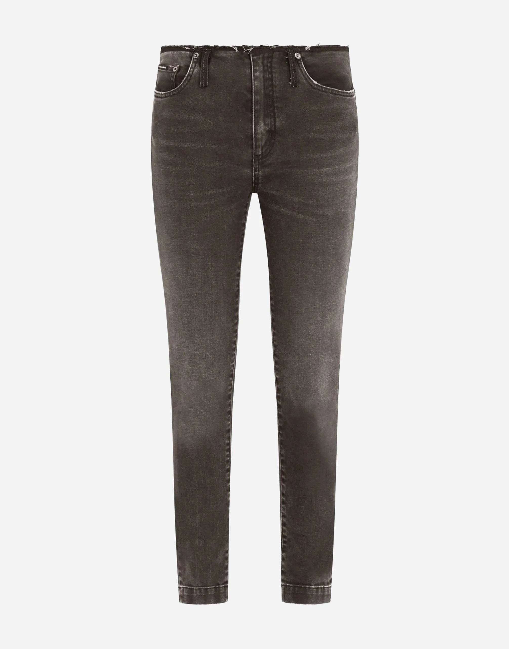 Dolce & Gabbana Raw-Cut Skinny Jeans