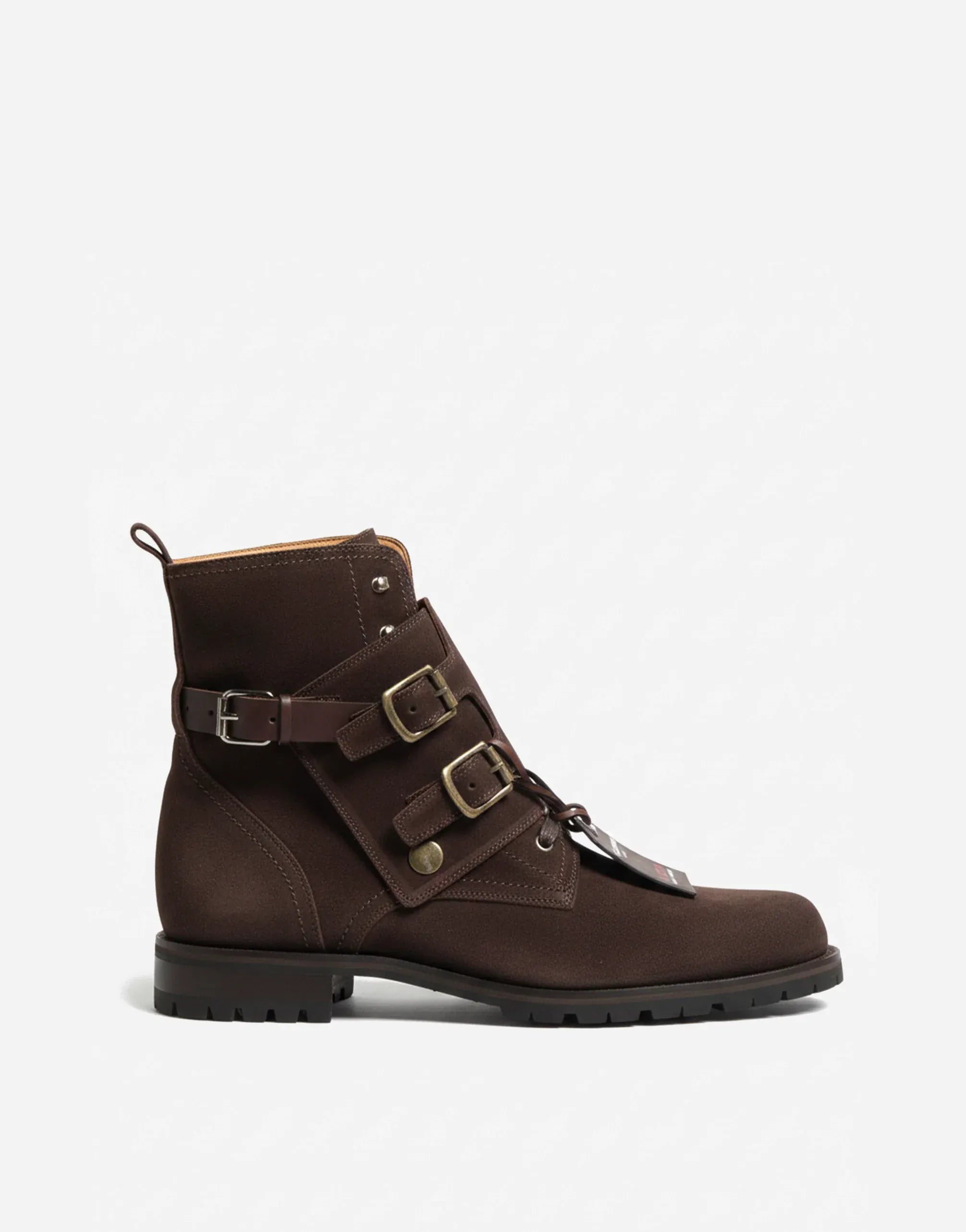 Dolce & Gabbana RE-EDITION Buckle Leather Boots