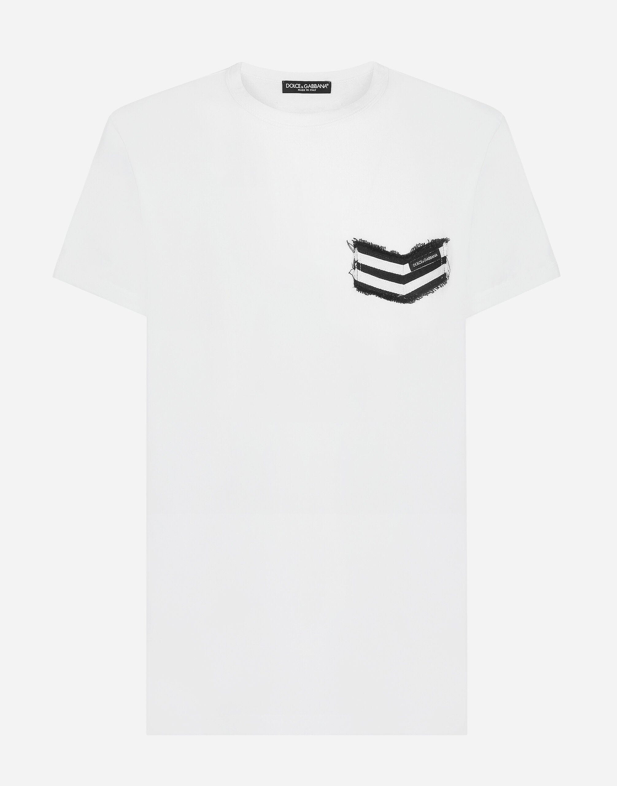 Dolce & Gabbana Re-Edition Patch Cotton T-Shirt