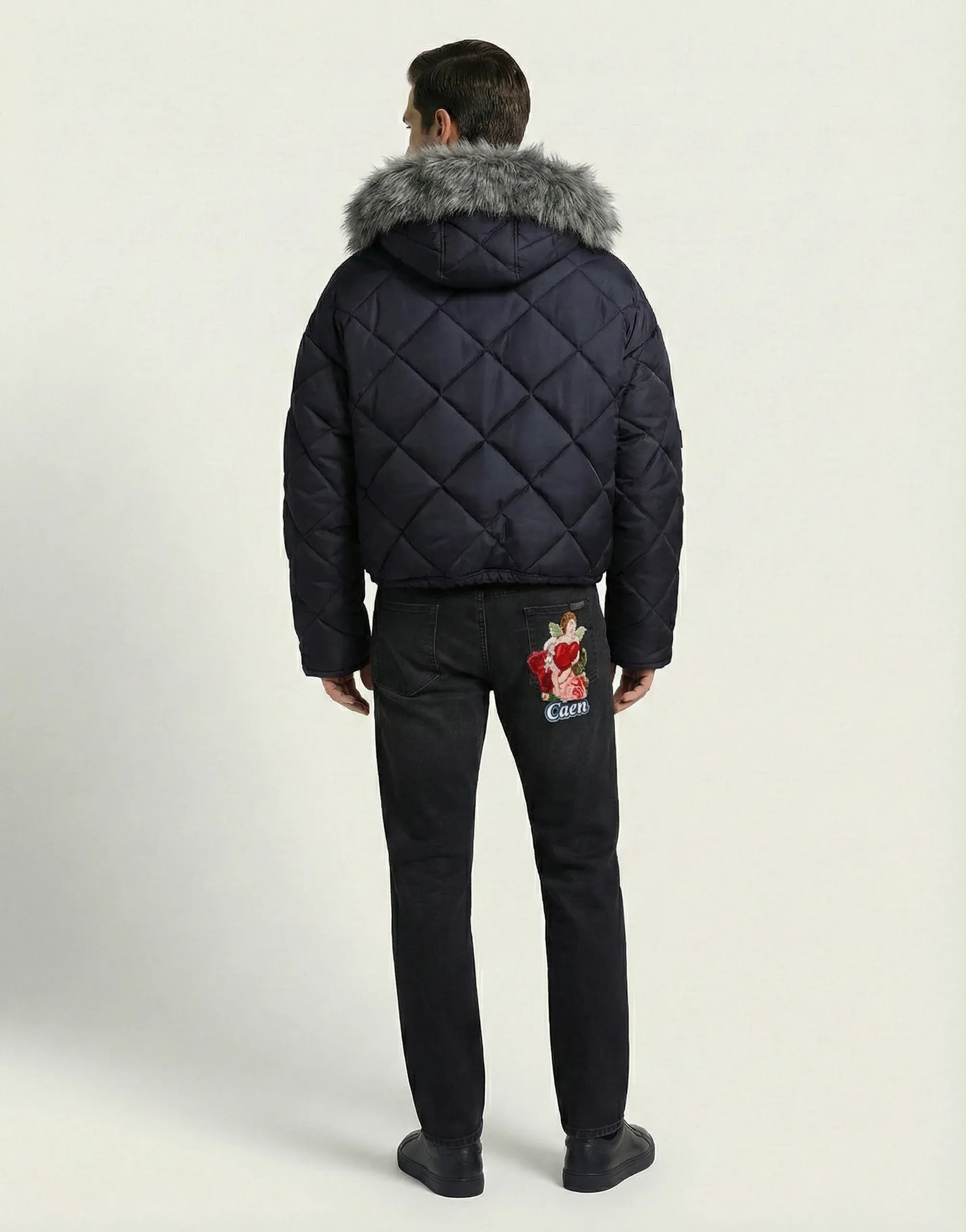 Dolce & Gabbana Re-Edition Quilted Hooded Jacket