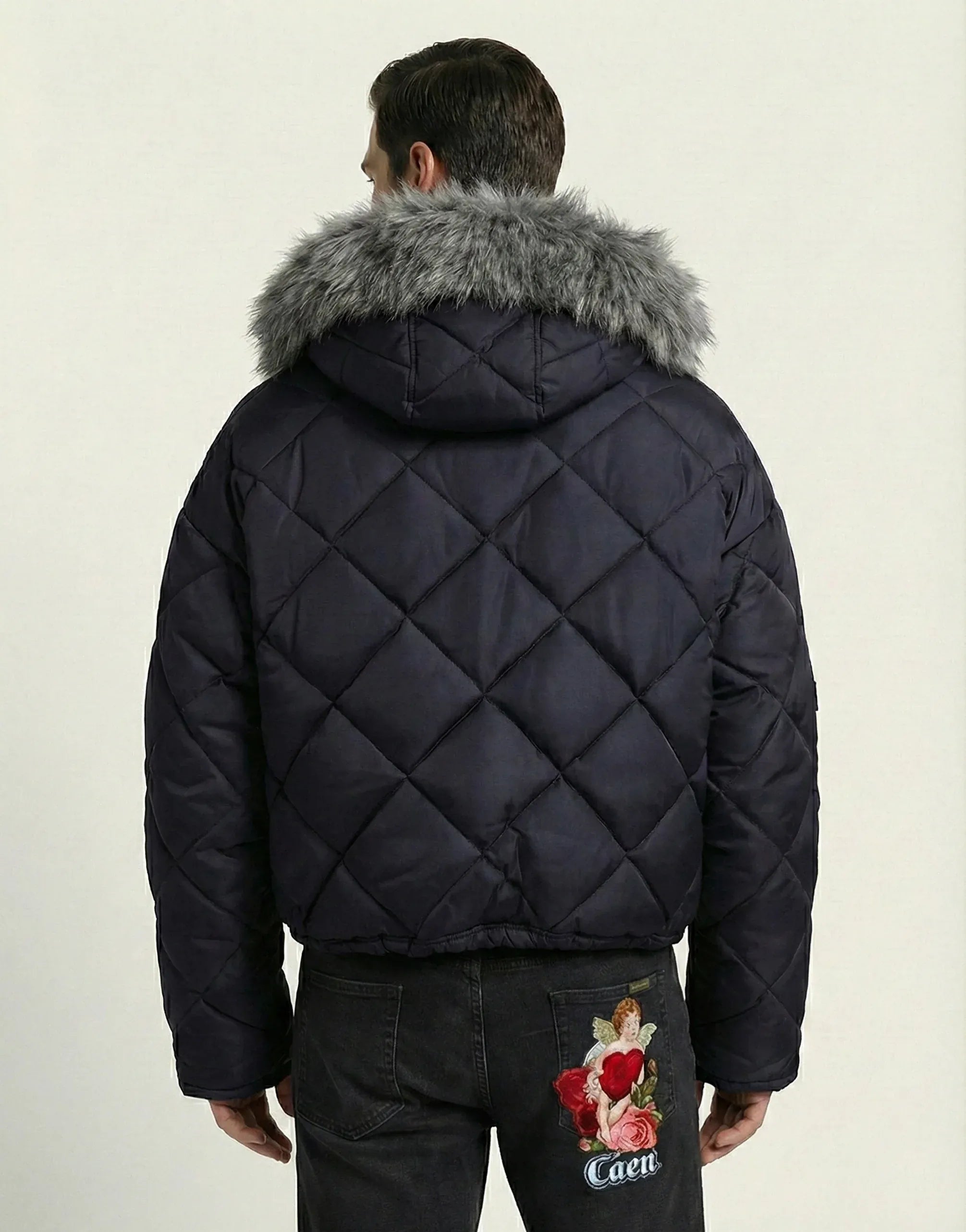 Dolce & Gabbana Re-Edition Quilted Hooded Jacket