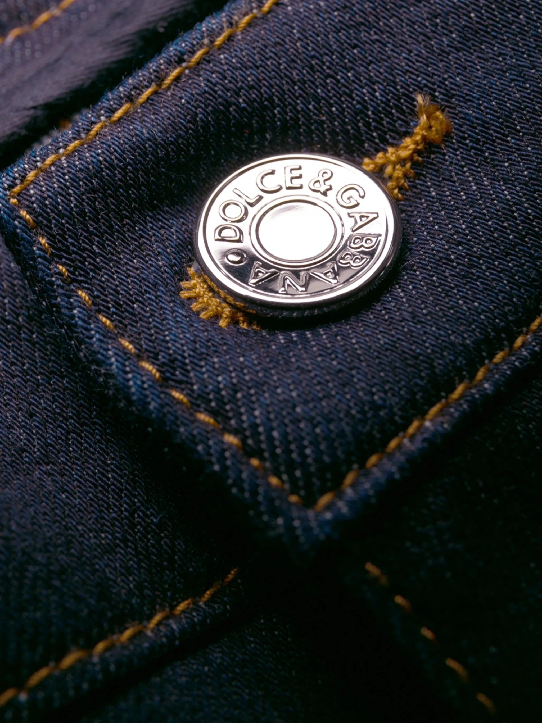 Dolce & Gabbana Rear Logo Patch Skinny Jeans