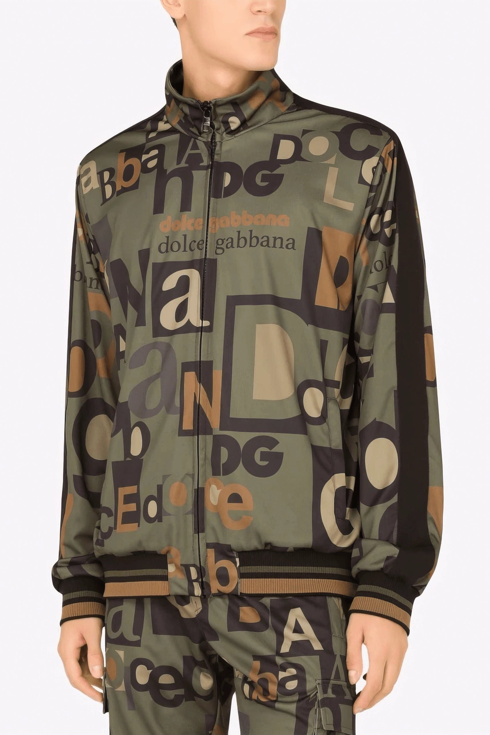 Dolce & Gabbana Reborn to Live Zip-up Sweatshirt