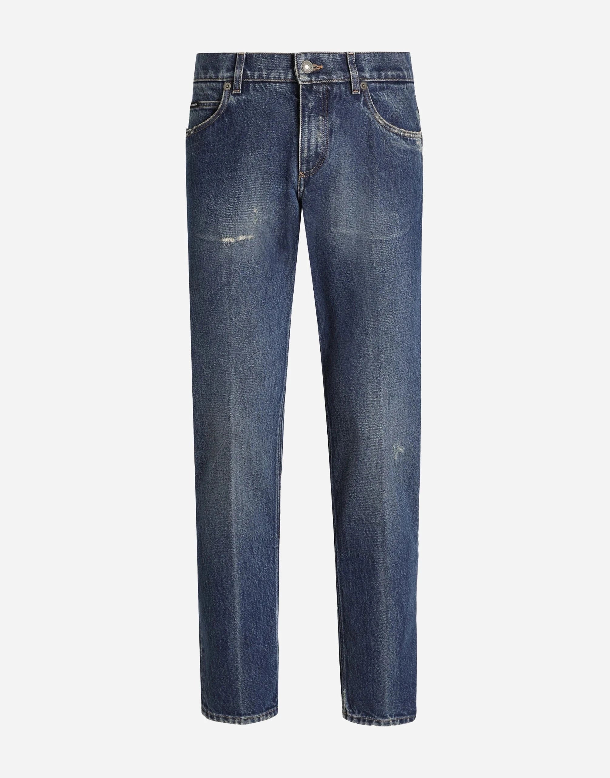 Dolce & Gabbana Regular Cotton Jeans