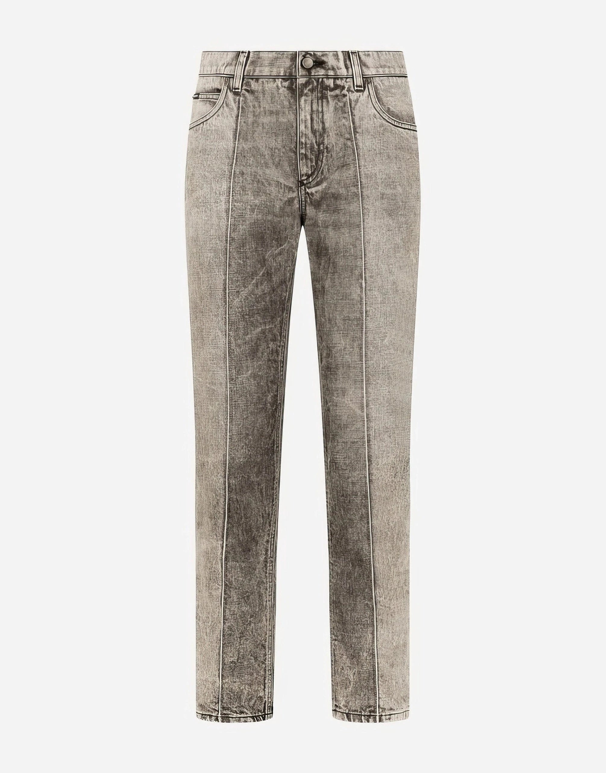 Dolce & Gabbana Regular-Fit Patchwork Jeans