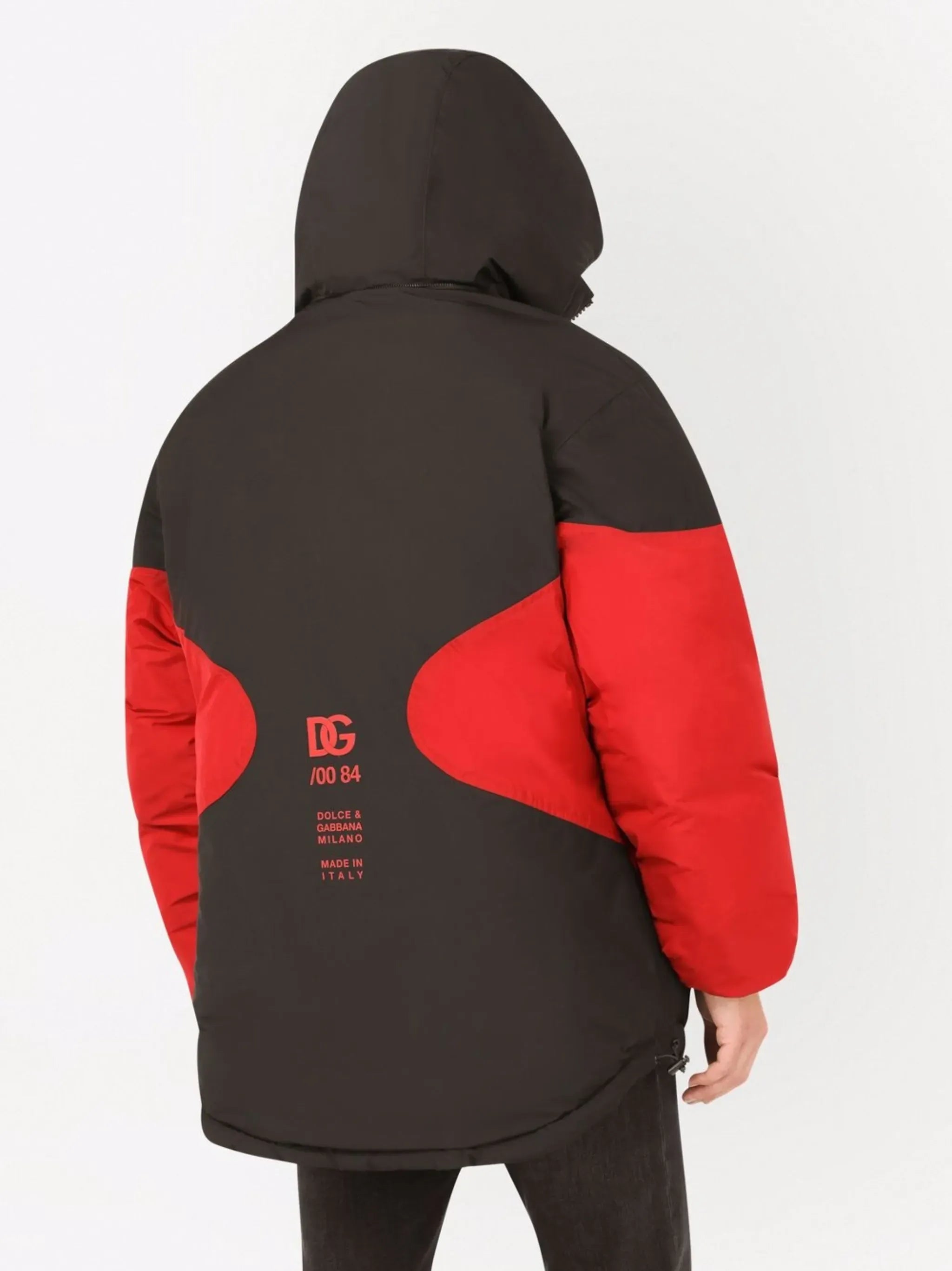 Dolce & Gabbana Dolce & Gabbana Reversible Animal-Print Puffer Coat