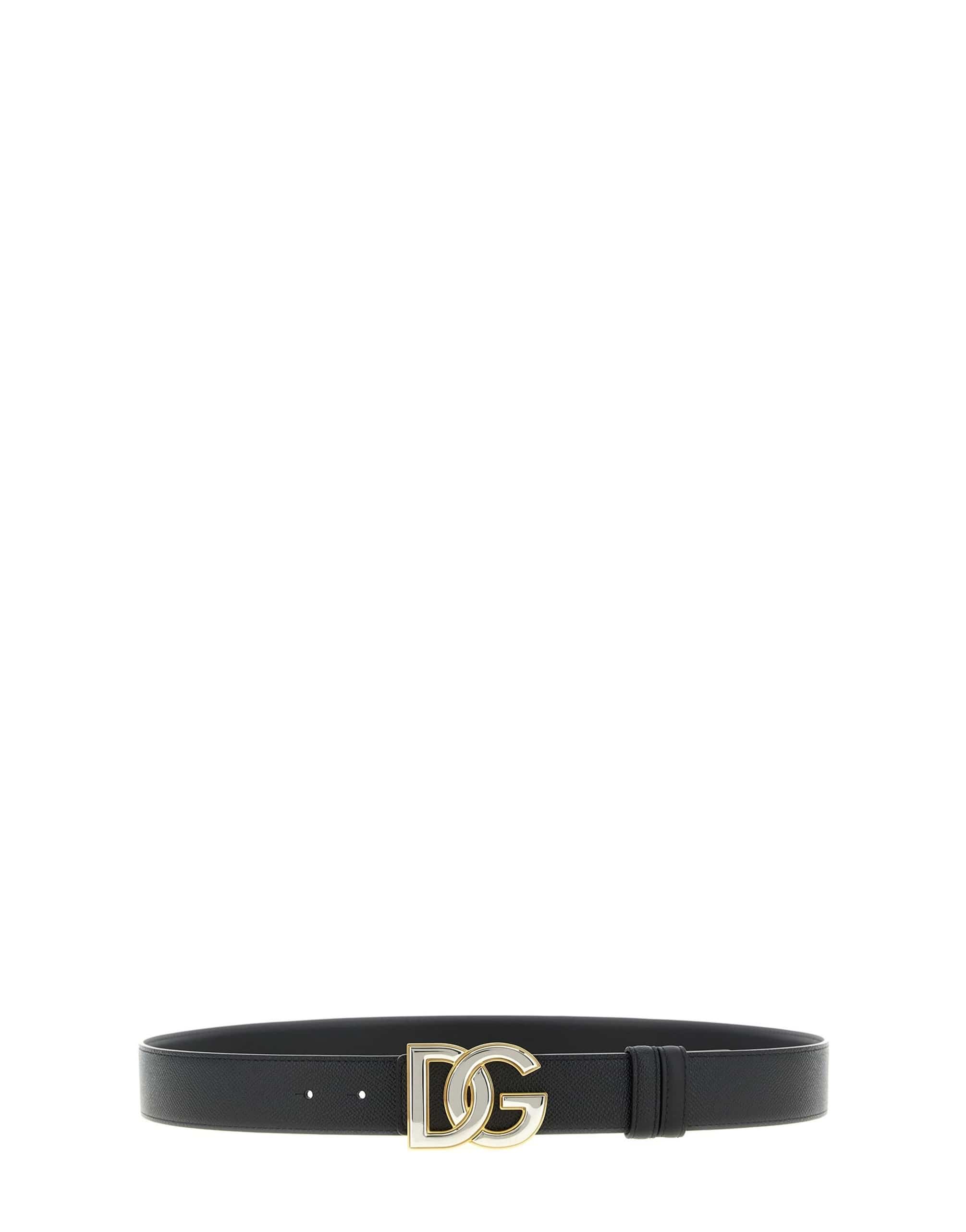 Dolce & Gabbana Dolce & Gabbana Reversible DG Cross Belt