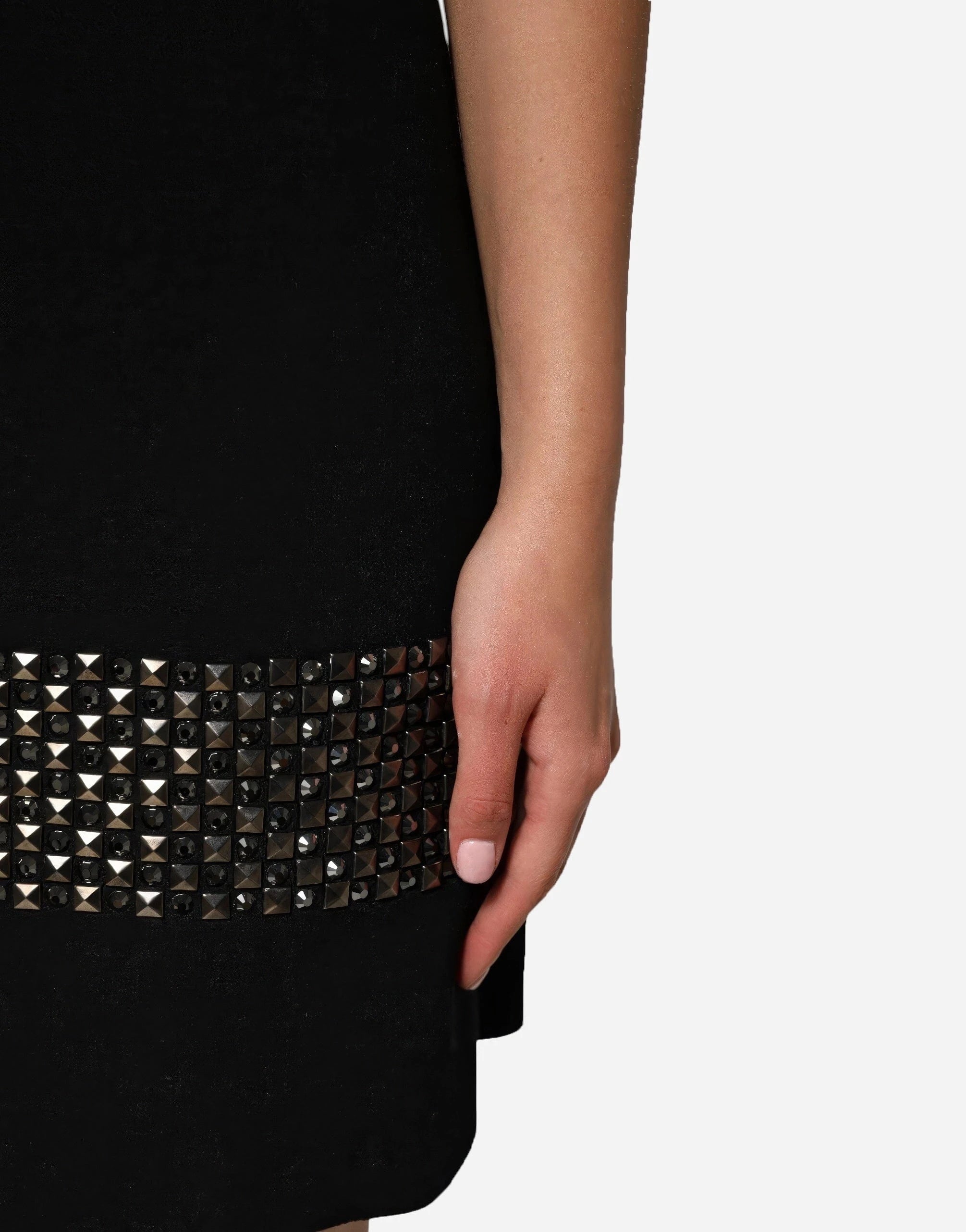 Dolce & Gabbana Rhinestone-Embellished Minidress