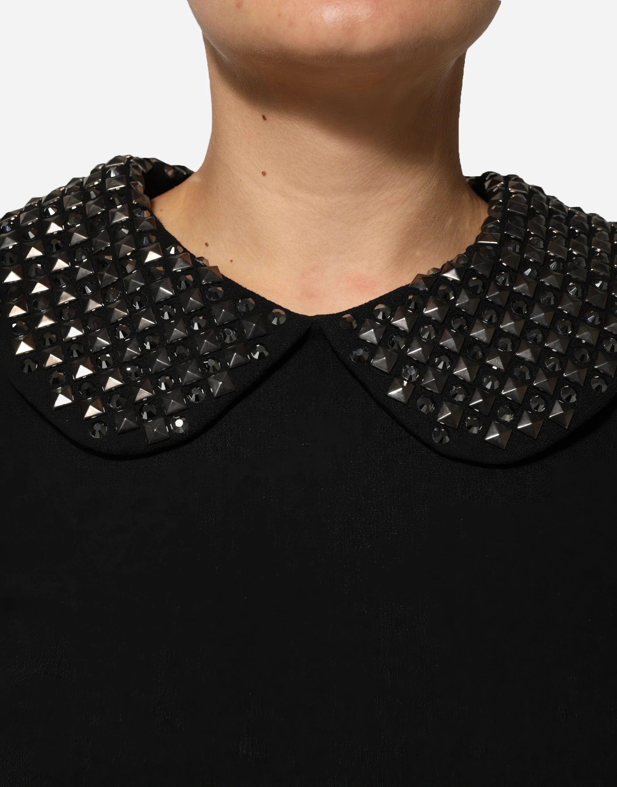 Dolce & Gabbana Rhinestone-Embellished Minidress