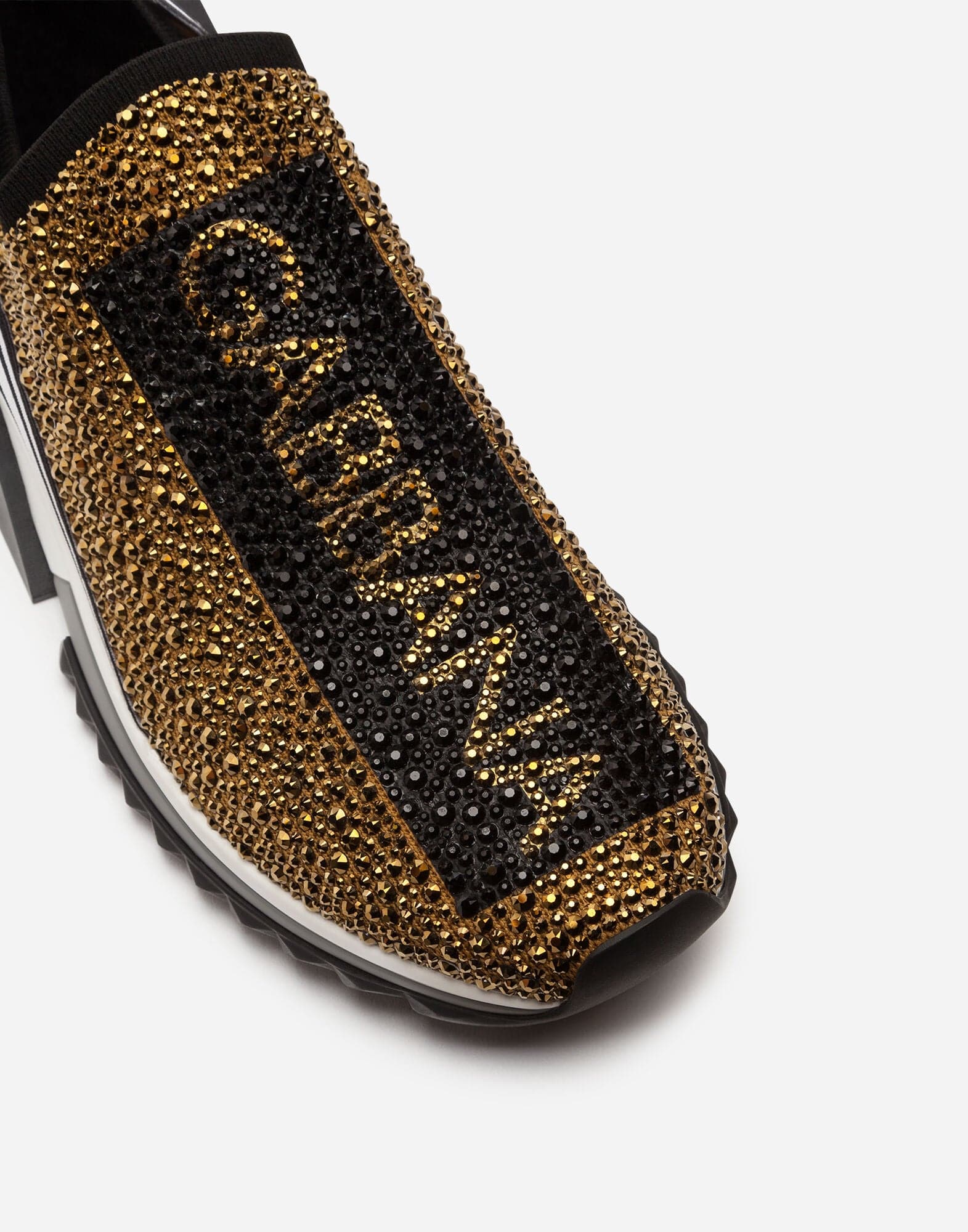Dolce & Gabbana Rhinestones Embellished Sorrento Sneakers