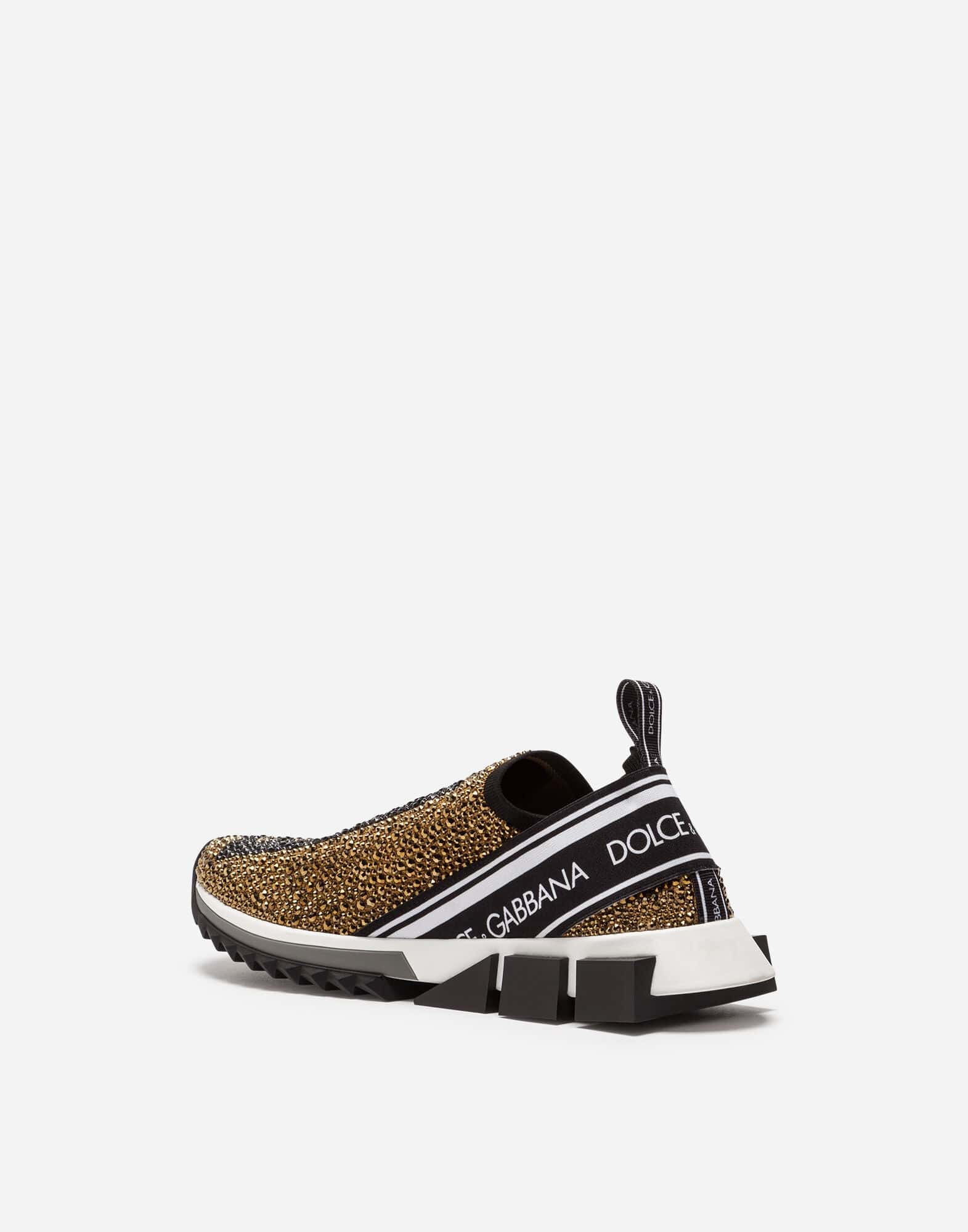 Dolce & Gabbana Rhinestones Embellished Sorrento Sneakers