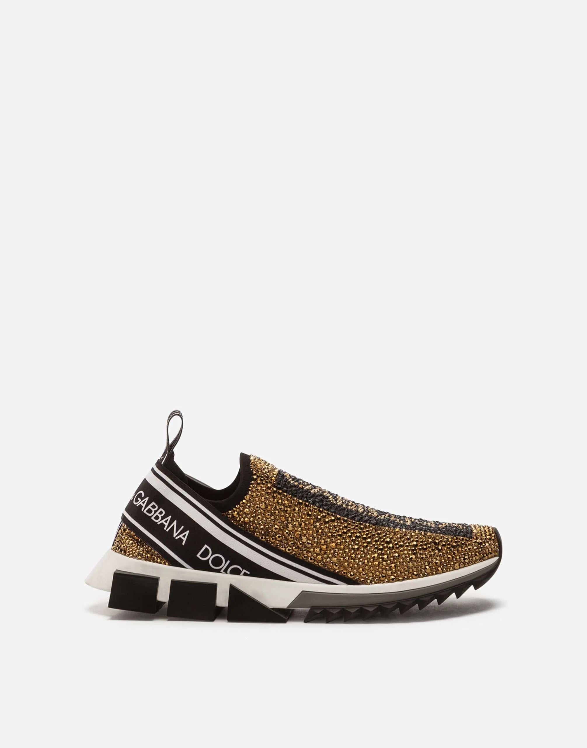 Dolce & Gabbana Rhinestones Embellished Sorrento Sneakers