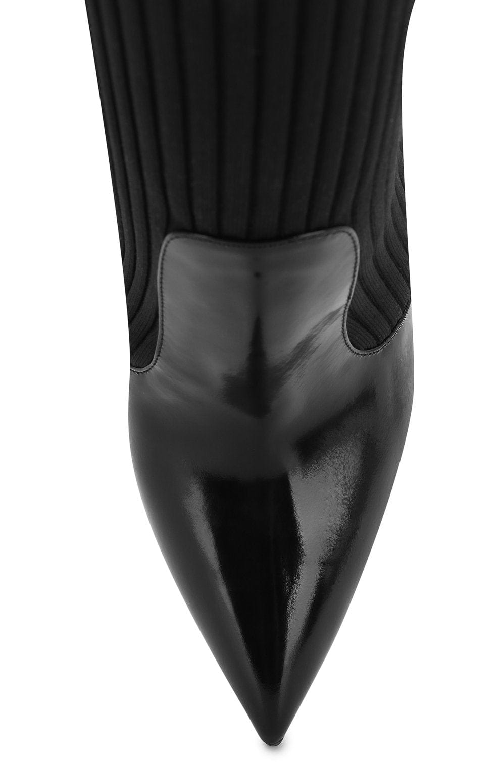 Dolce & Gabbana Ribbed-Knit Boots