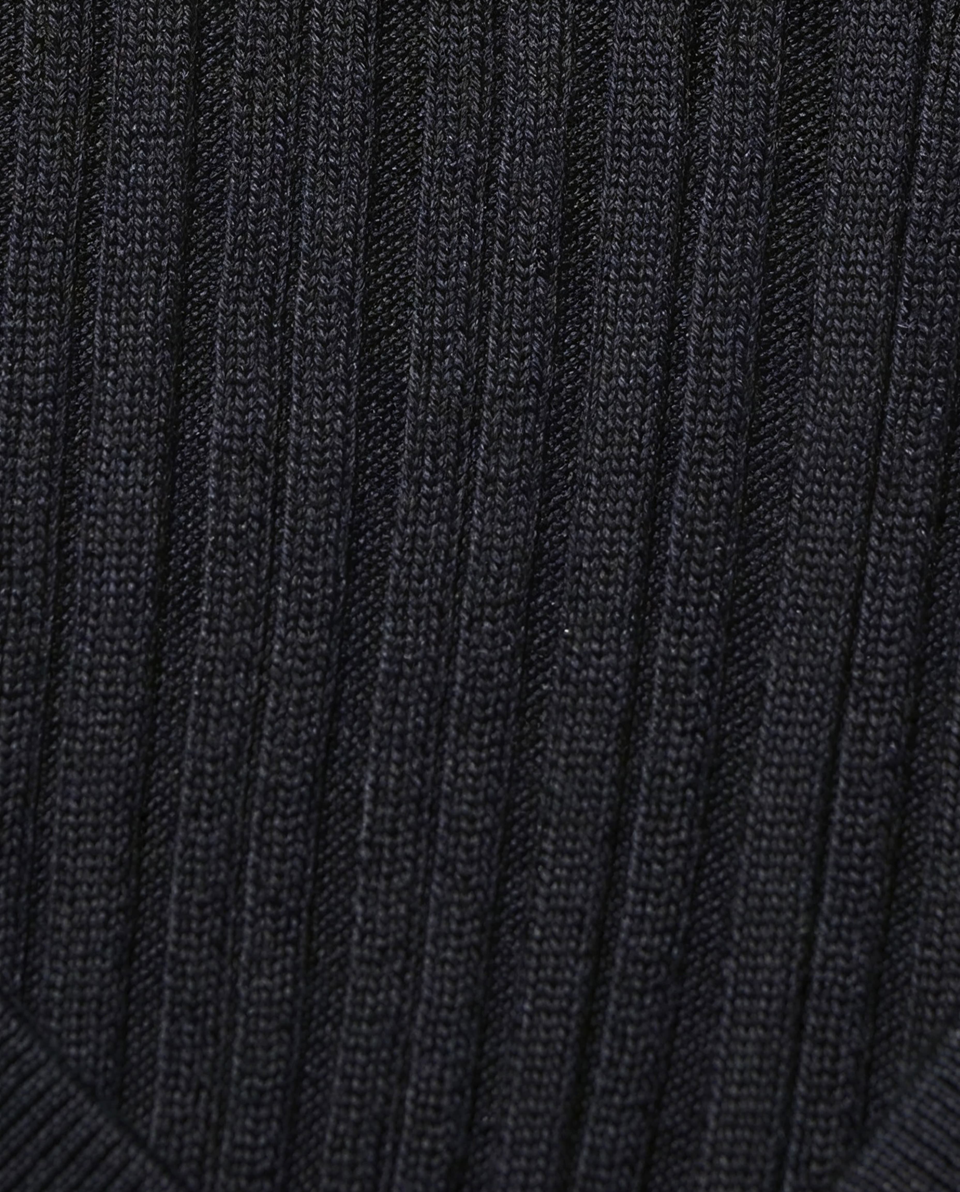Dolce & Gabbana Dolce & Gabbana Ribbed V-Neck Silk Blend Knit Sweater