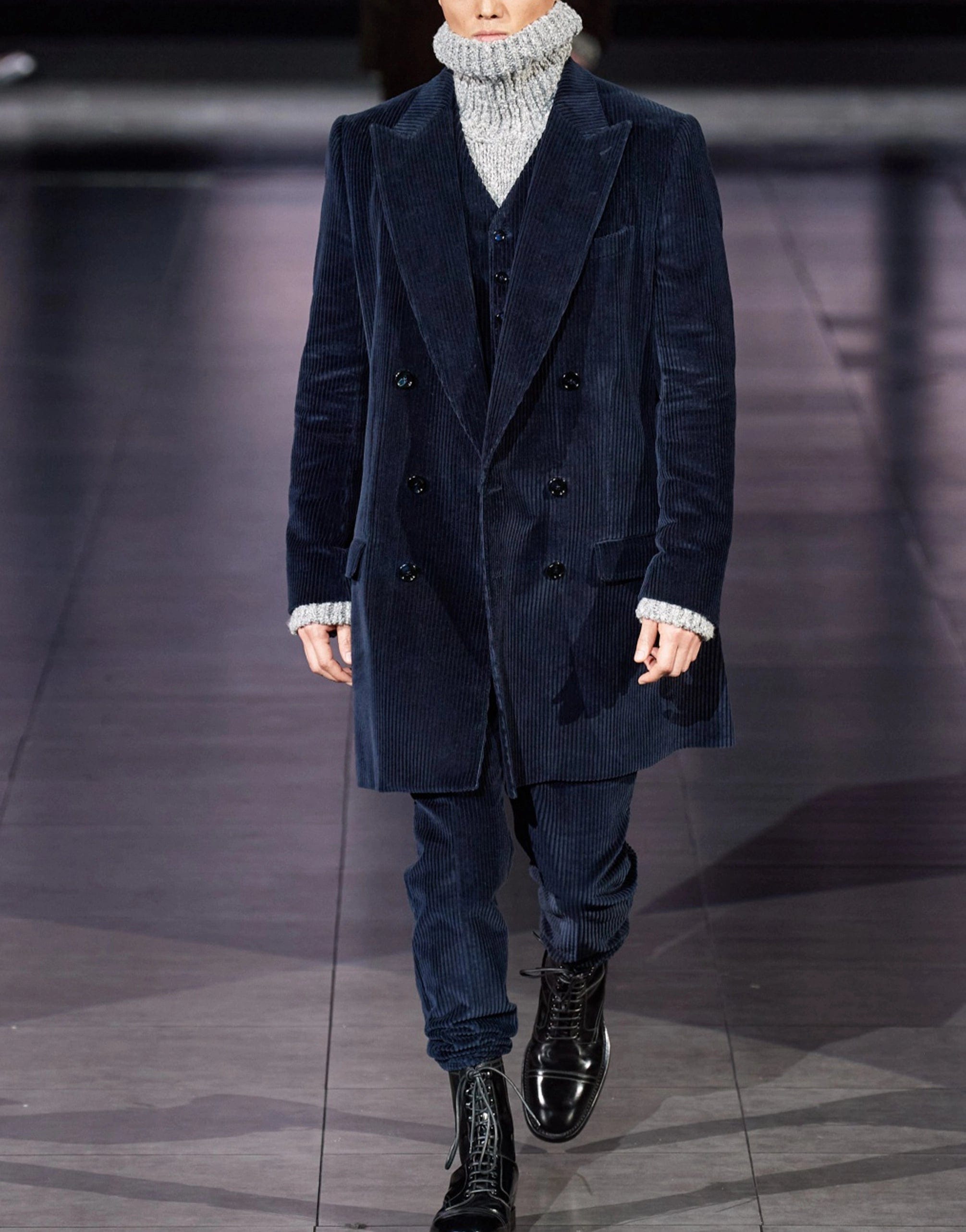 Dolce & Gabbana Roll-Neck Knit Turtleneck Sweater