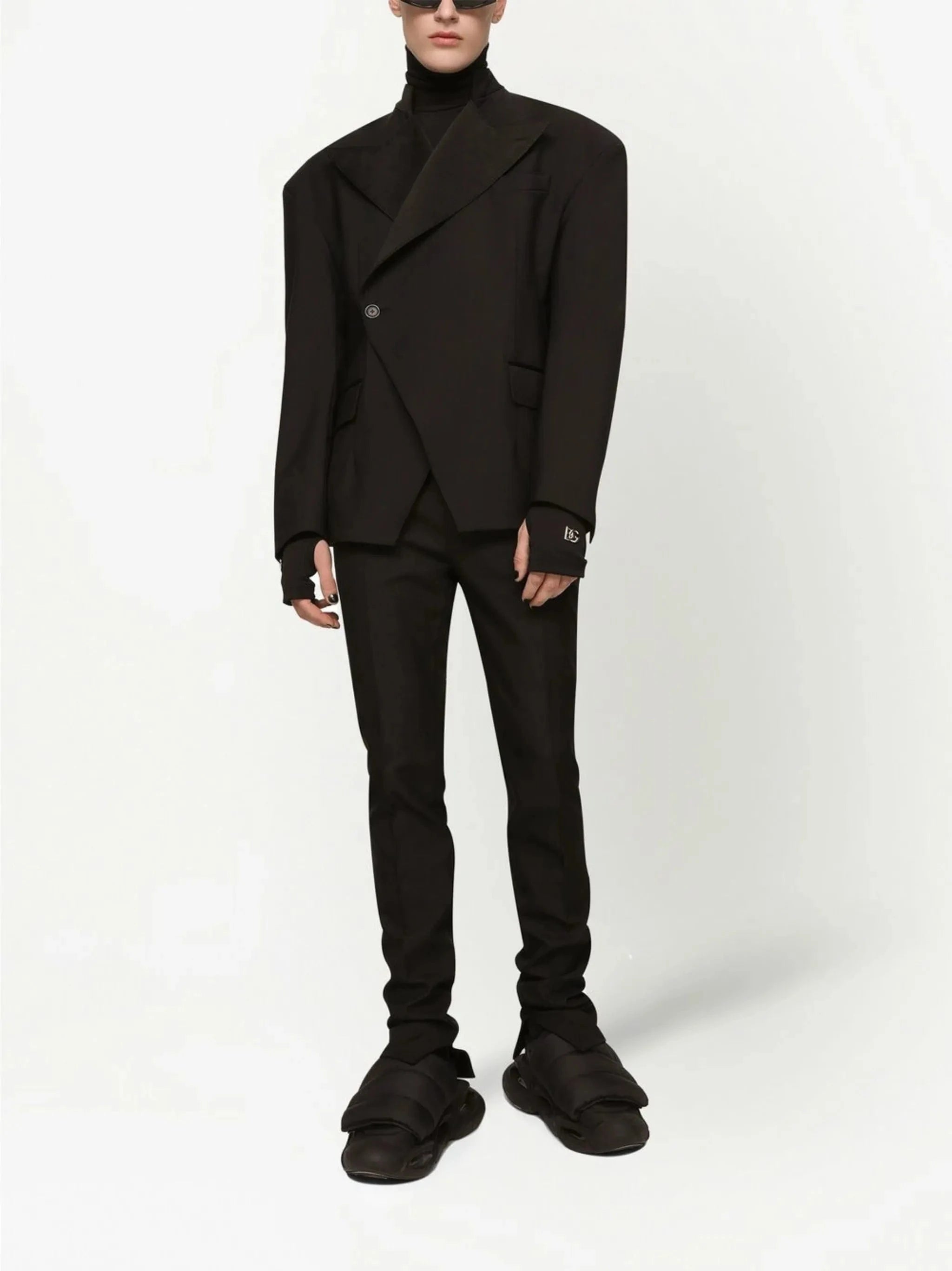 Dolce & Gabbana Roll-Neck Stretch-Knit Sweatshirt