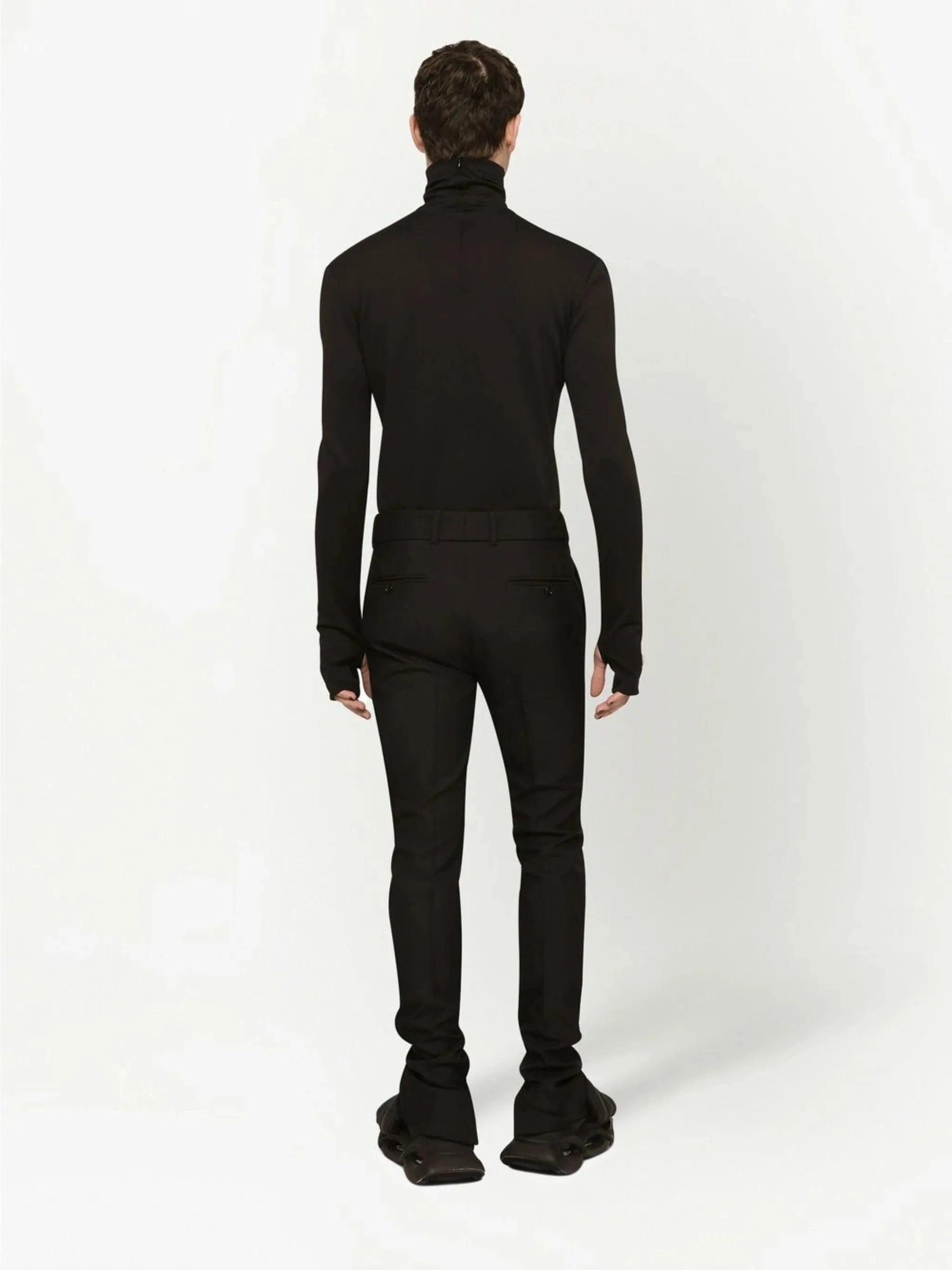 Dolce & Gabbana Roll-Neck Stretch-Knit Sweatshirt