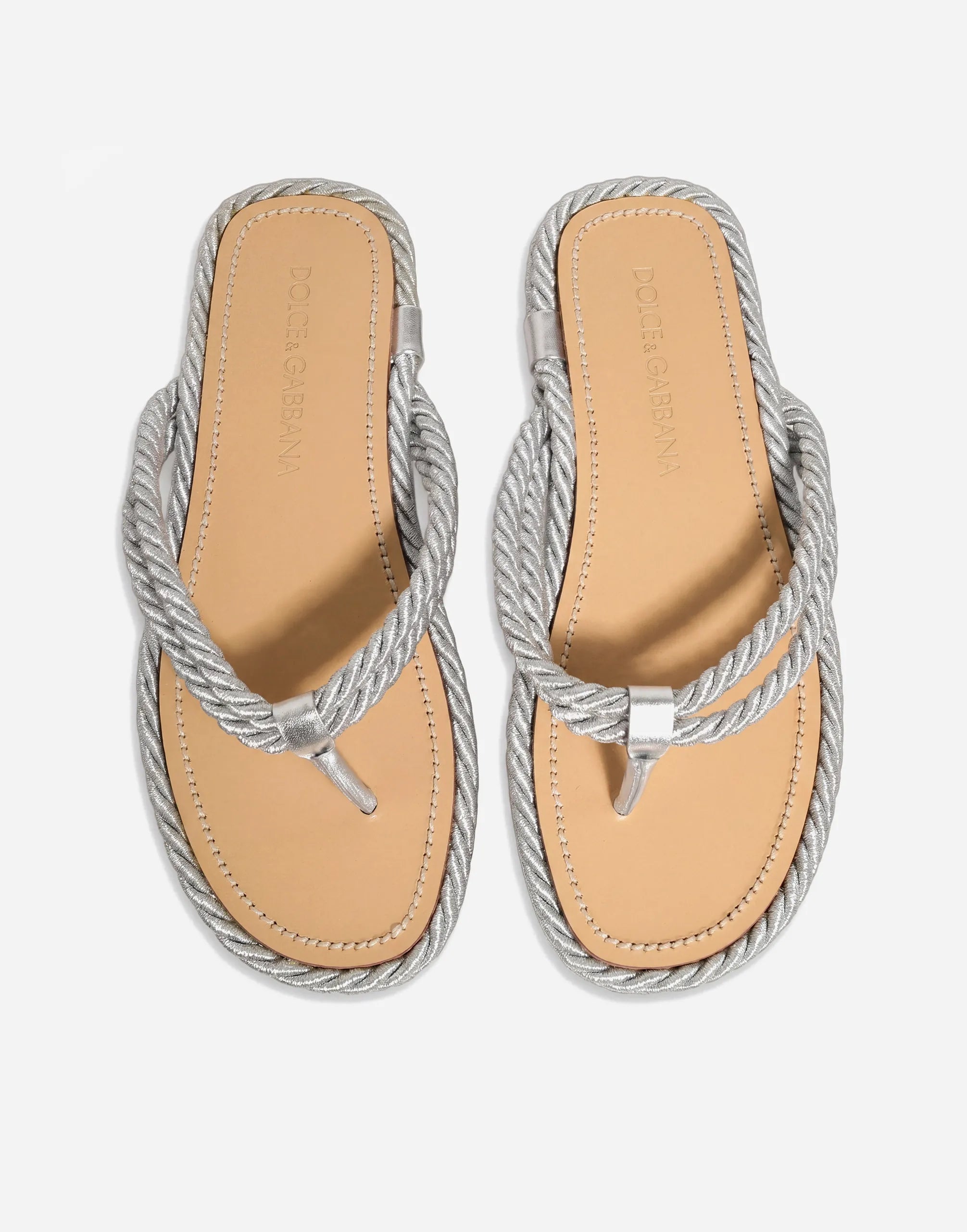 Dolce & Gabbana Dolce & Gabbana Rope Thong Sandals