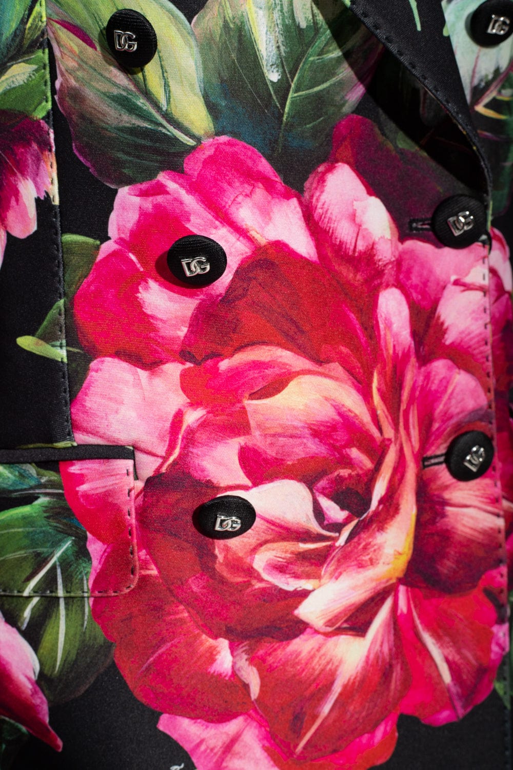 Dolce & Gabbana Rose-Print Blazer