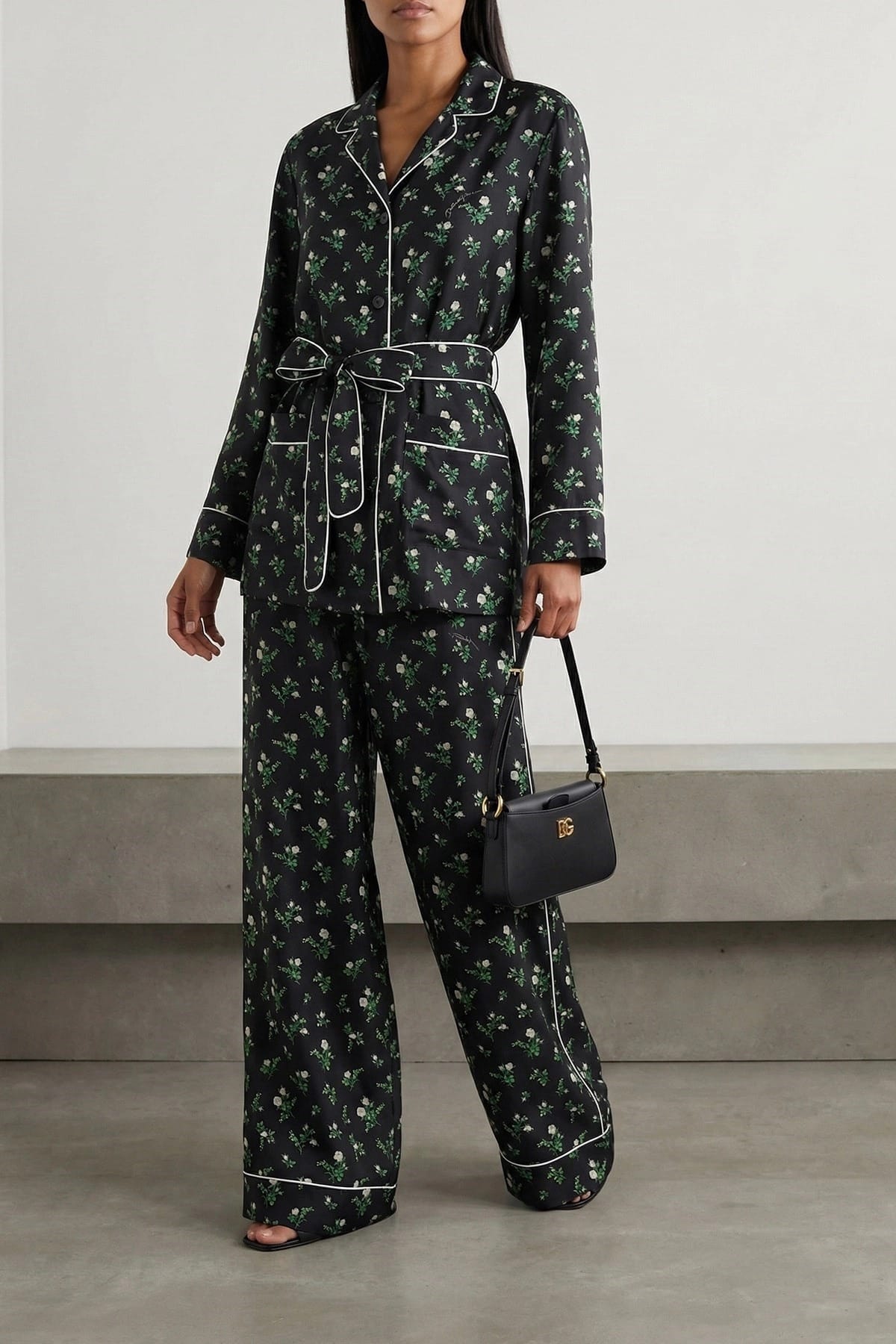 Dolce & Gabbana Dolce & Gabbana Roselline And Mughetti Print Shirt