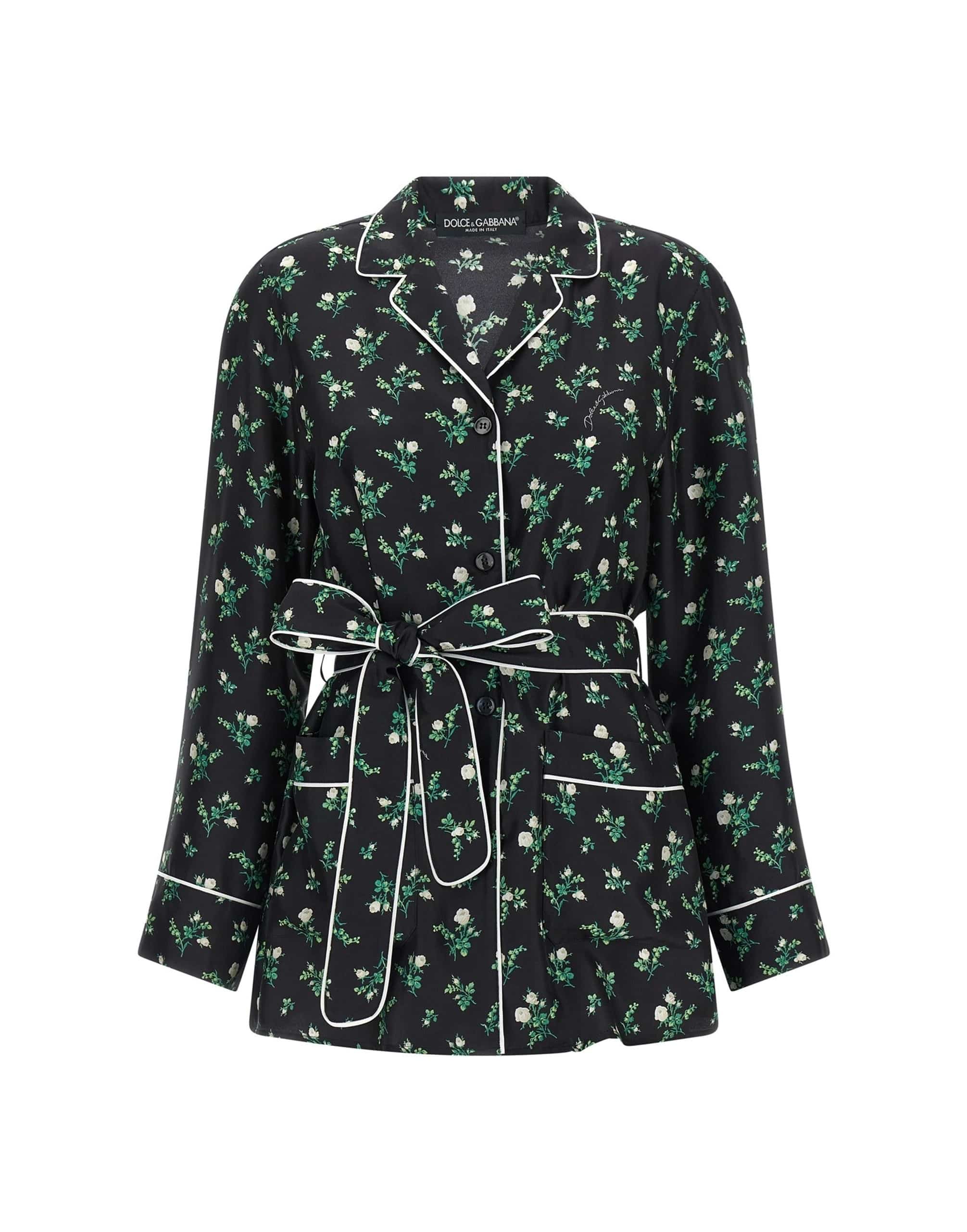 Dolce & Gabbana Dolce & Gabbana Roselline And Mughetti Print Shirt