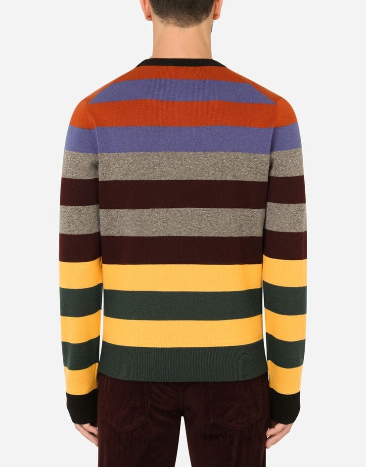 Dolce & Gabbana Round-Neck Jacquard Sweater