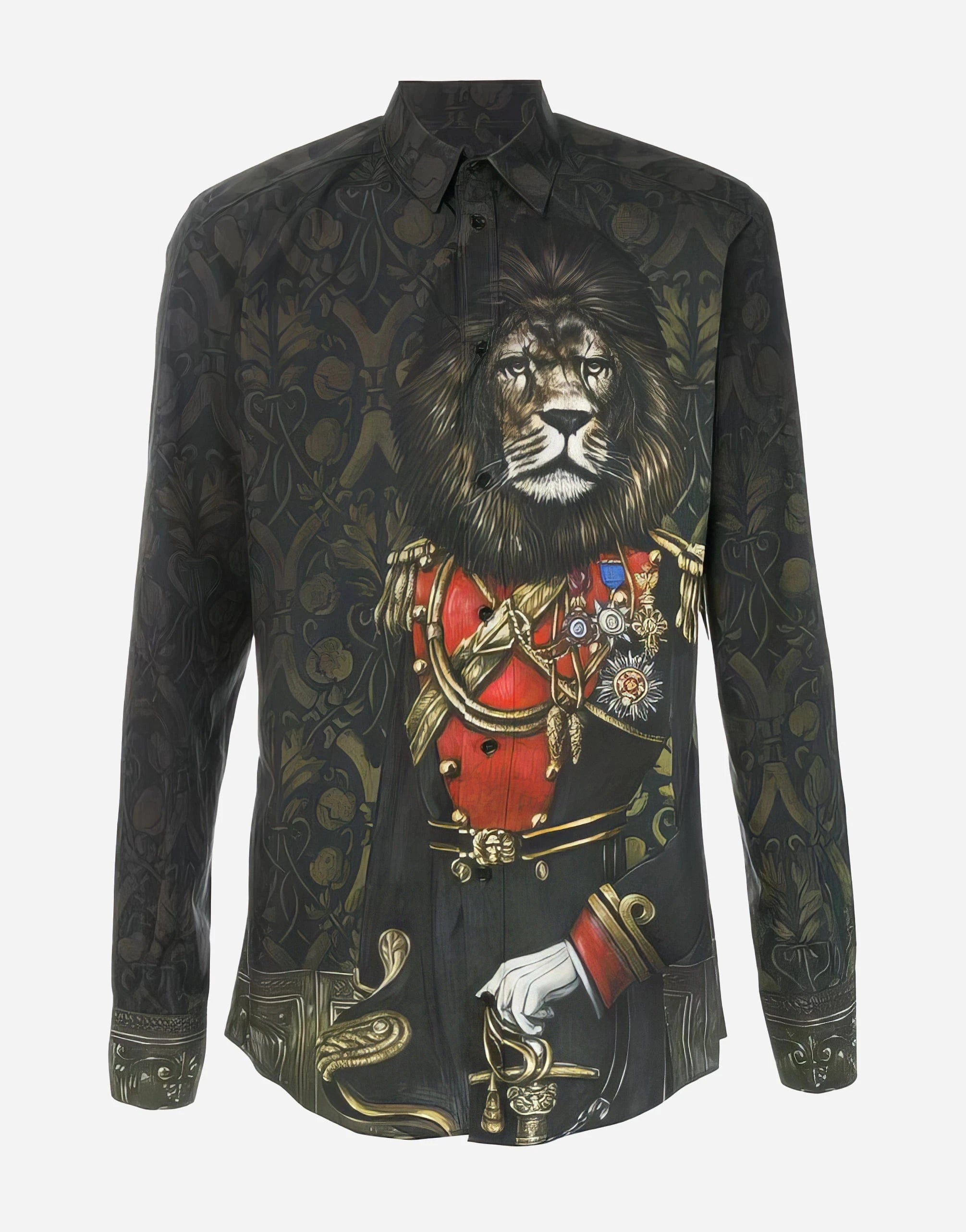 Dolce & Gabbana Royal Pet Portrait Shirt