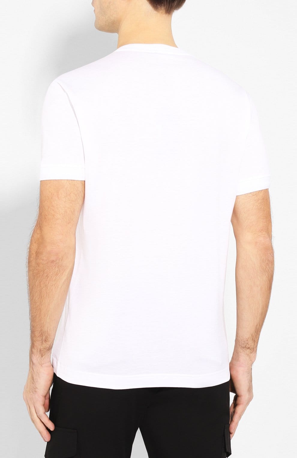 Dolce & Gabbana Rubber Logo Patch T-Shirt