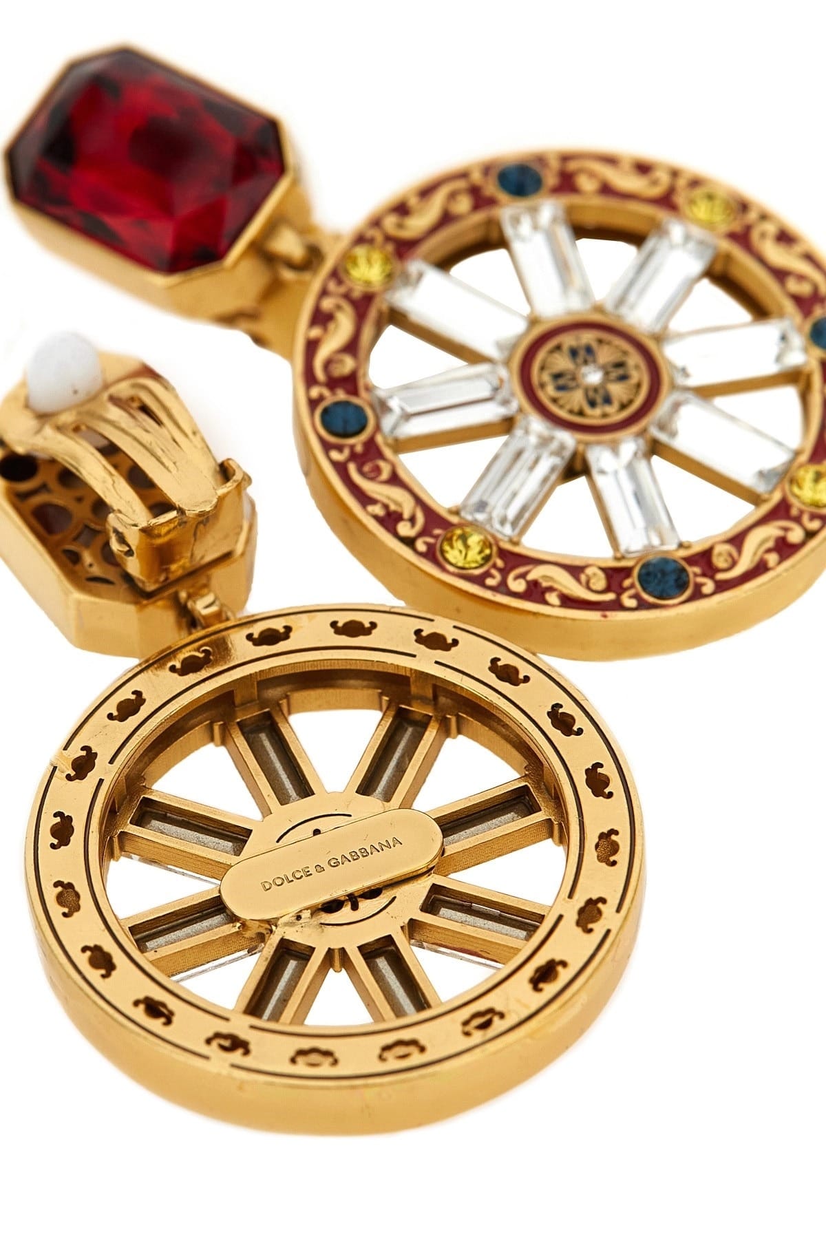 Dolce & Gabbana Dolce & Gabbana Ruota Carretto Earrings