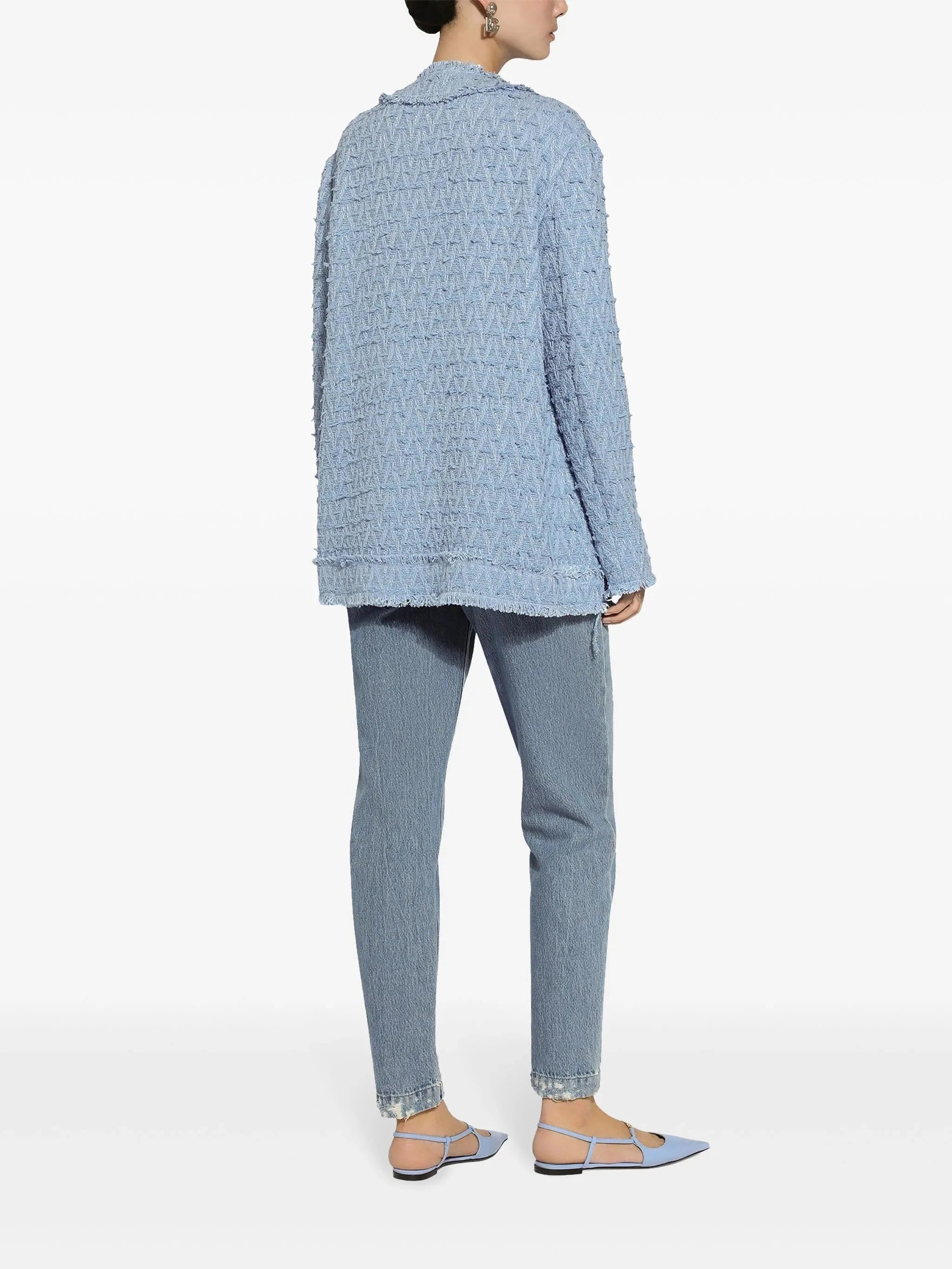 Dolce & Gabbana Rush-Stitch Cotton Jacket