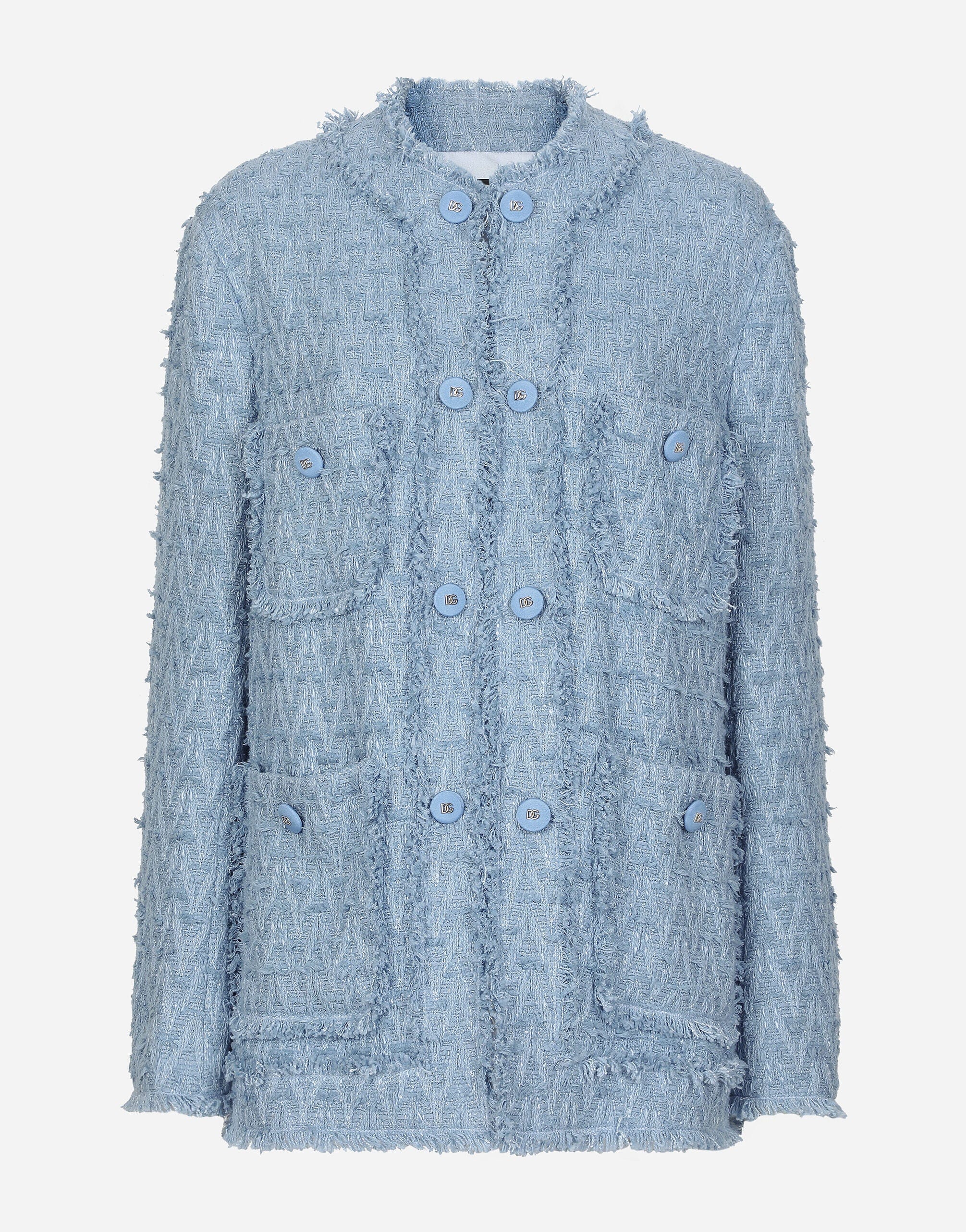 Dolce & Gabbana Rush-Stitch Cotton Jacket