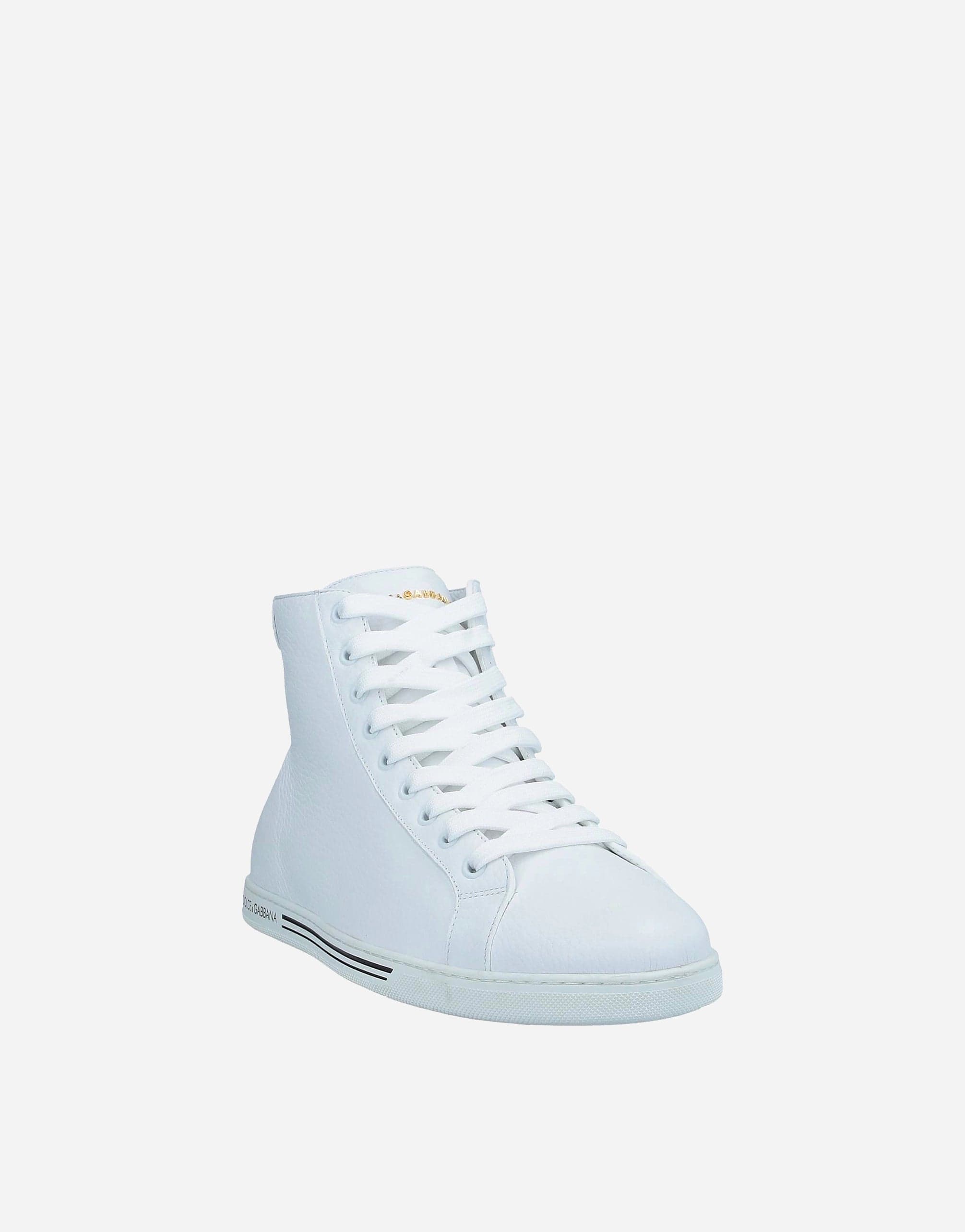 Dolce & Gabbana Saint Tropex High-top Sneakers In Deerskin