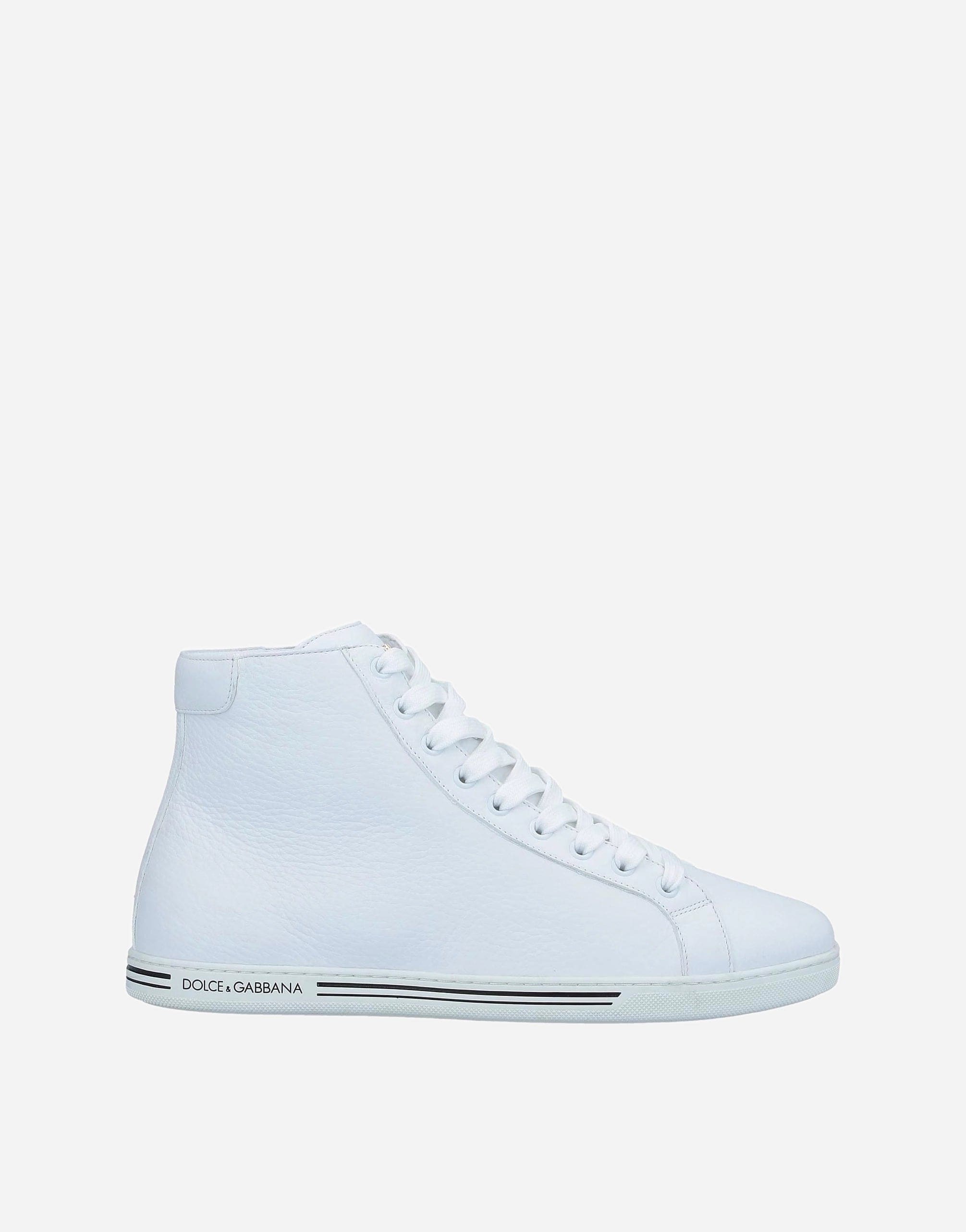 Dolce & Gabbana Saint Tropex High-top Sneakers In Deerskin